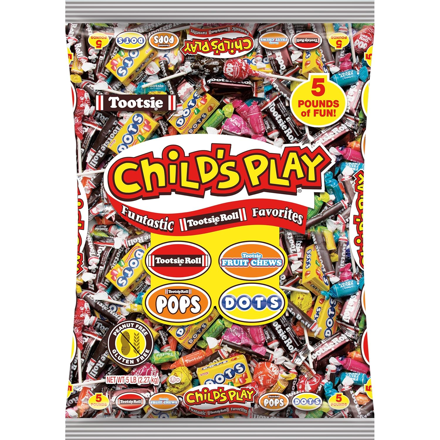 Child's Play Candy Favorites with Bonus Mobile Game Peanut Gluten Free 5 lbs