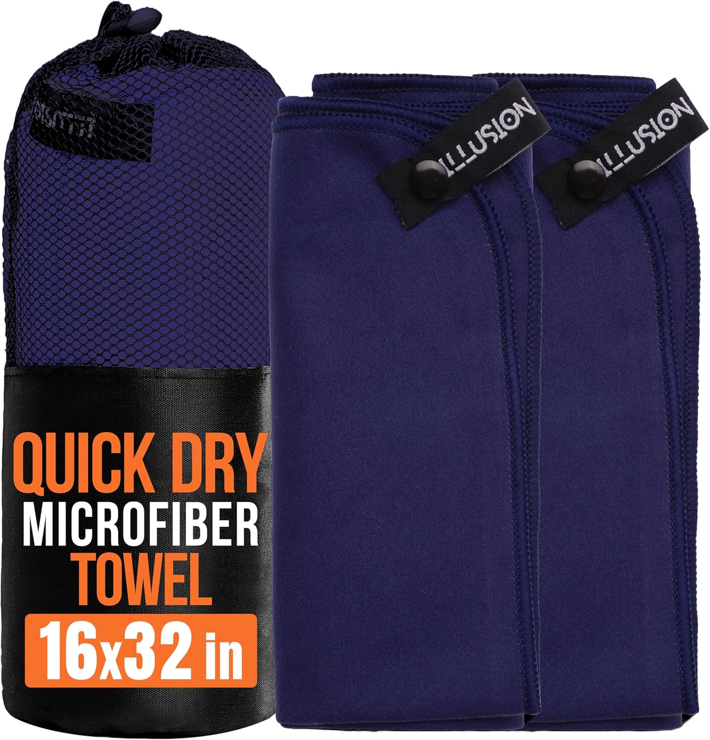 Small Microfiber Gym Towels for Men and Women Active Sports (32