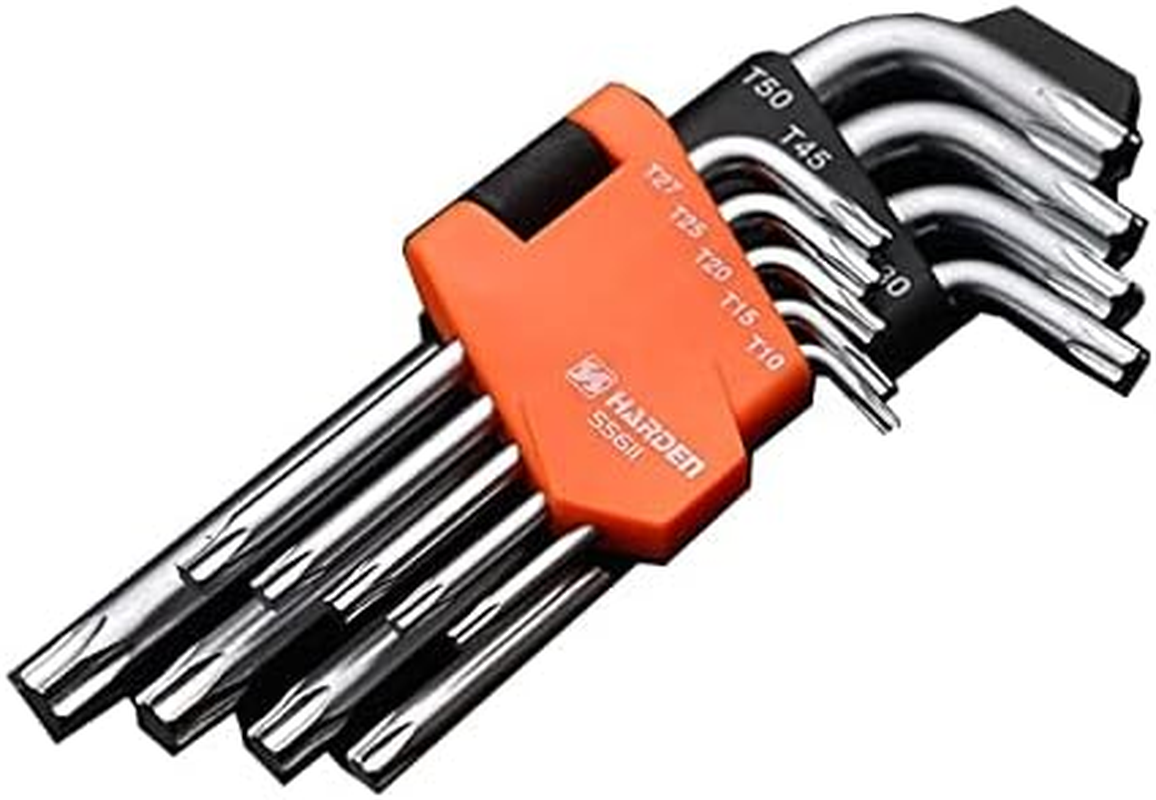 Star Key Wrench Set - Hardened Chrome Steel Screwdriver Set Short