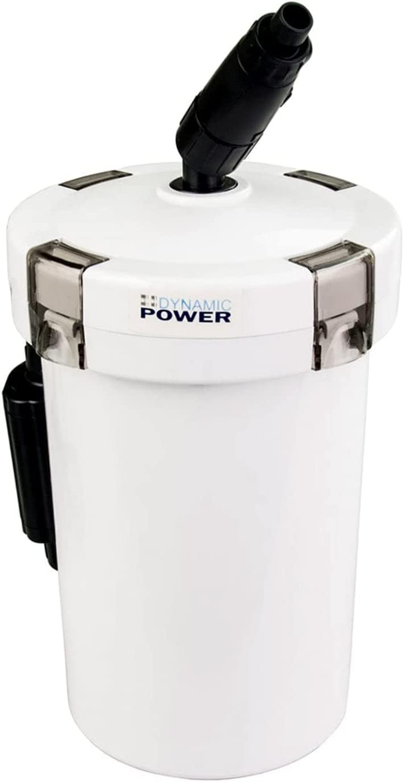 400L/H Aquarium Filter, Energy Efficient, Multi-Level Filtration System, Adjustable Water Flow, for Freshwater & Saltwater Aquariums up to 90L