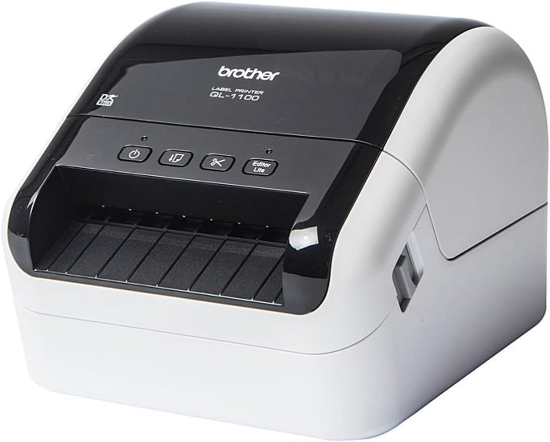 Brother QL-1110NWB Shipping & Barcode Label Printer, Up to 102mm Wide Labels - Picture 8 of 16
