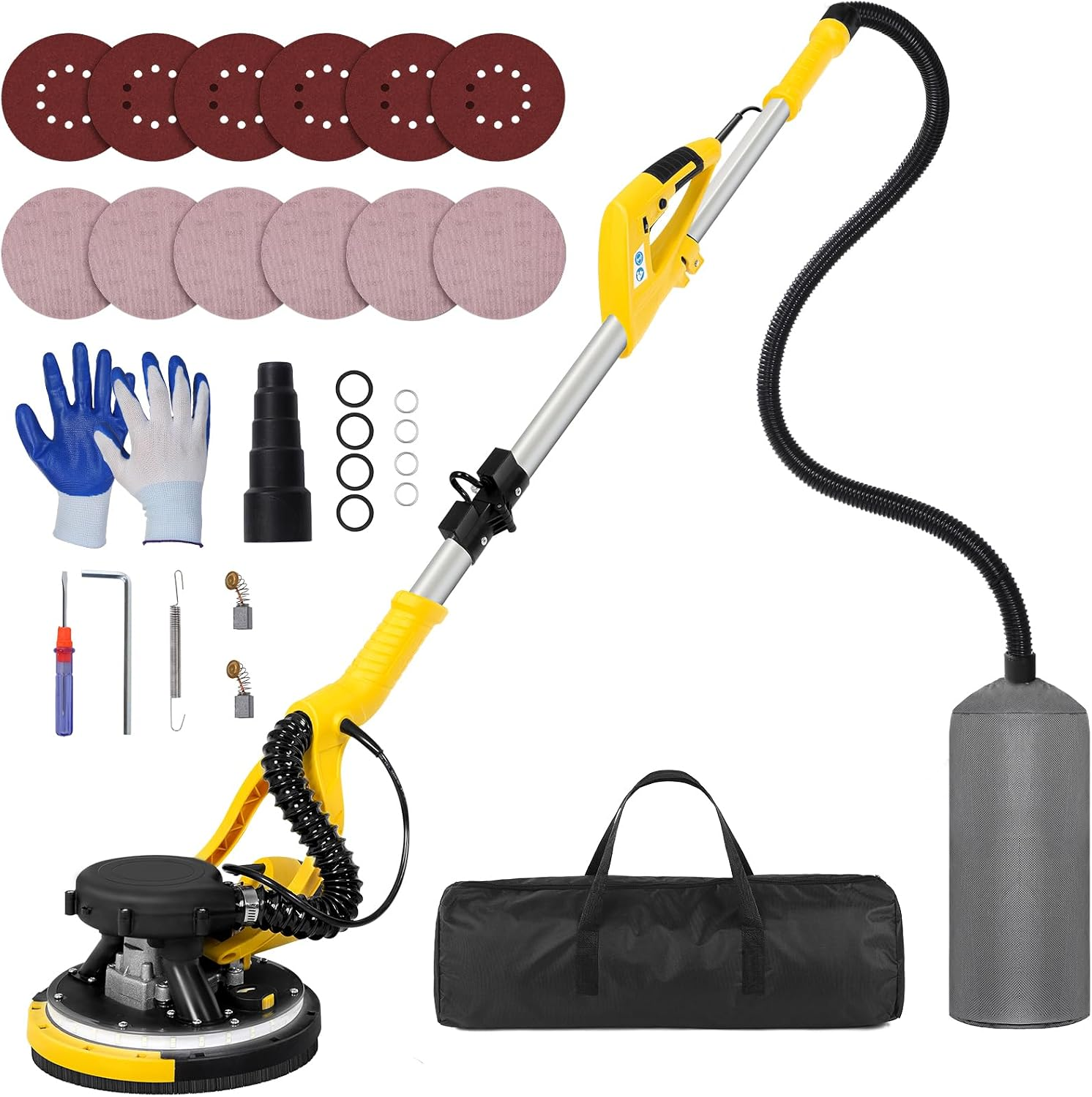 Drywall Sander Tool, KUPERIA 8.5 Amp Popcorn Ceiling Removal Tool