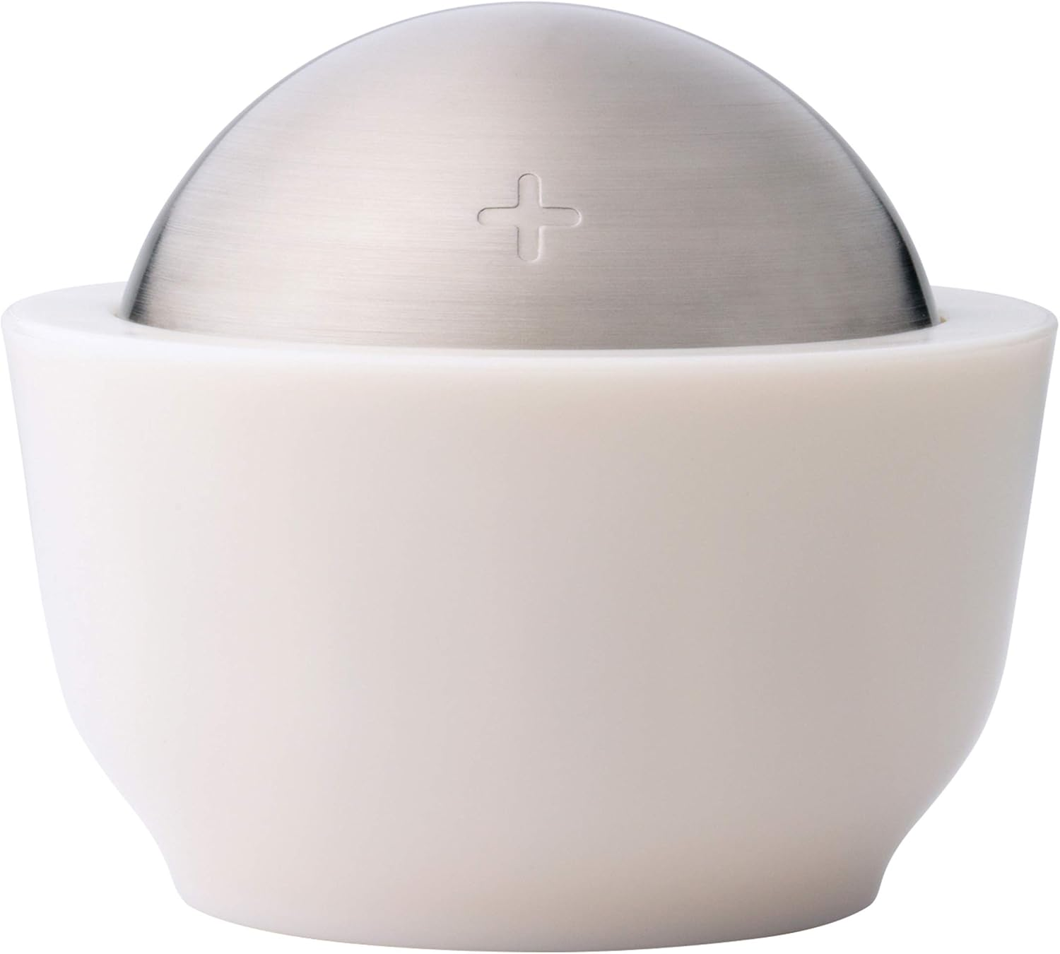 101-738-237 Dash Salt & Sugar Cellar with Flip Top Cover, 3 7/8-Inches by 4 1/4-Inches, White