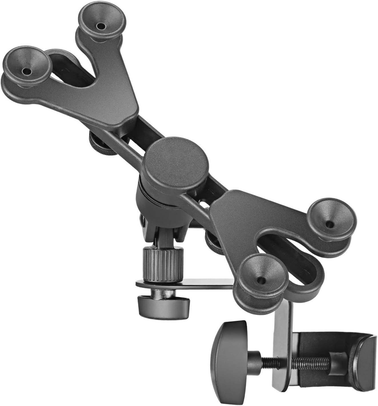 Soporte ajustable para tableta/iPad para micrófono y música