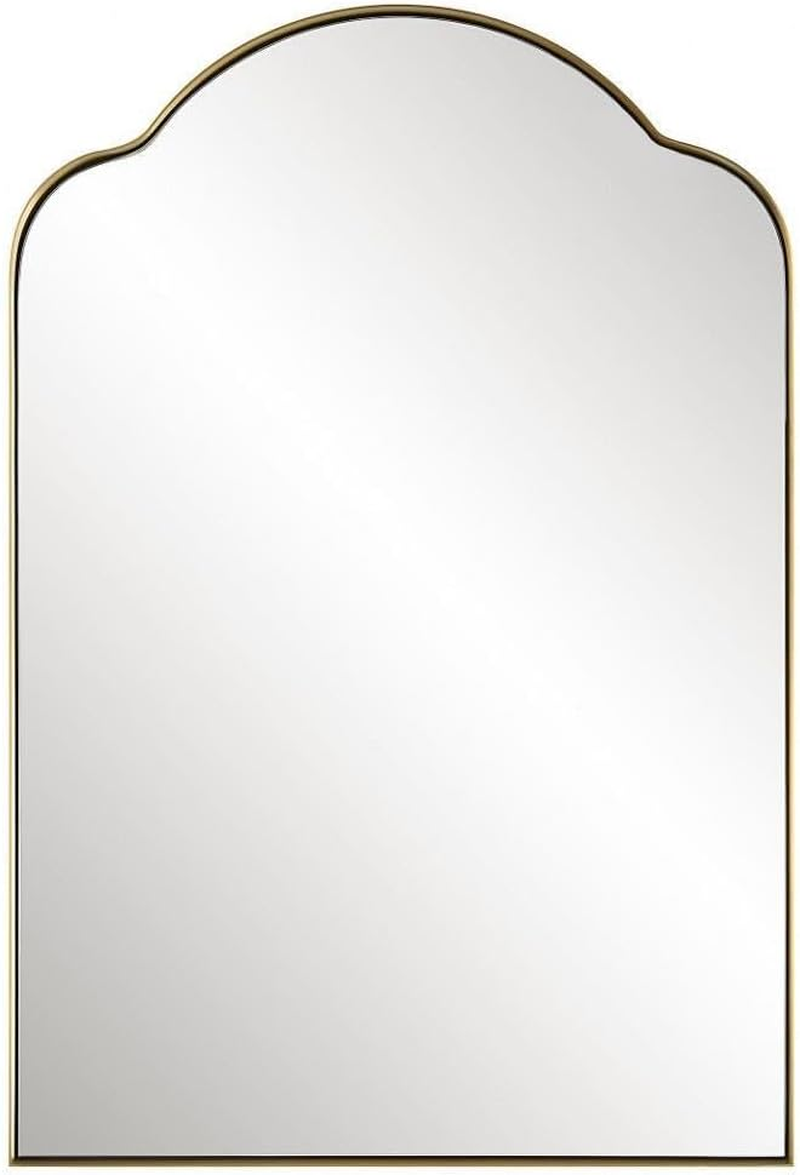 Sidney Arch Mirror in Stainless Steel and MDF - Elegant Home Decor