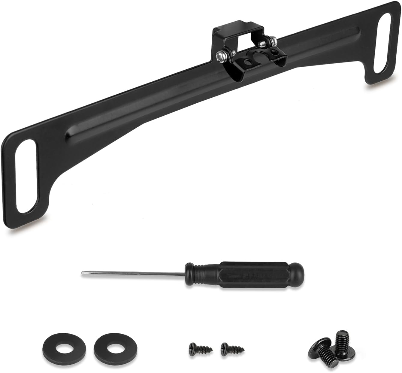 Universal（No Drilling Required） License Plate Camera Mount,Full Stainless Steel Anti-Rust Paint Backup Camera License Plate Mount,Dash Cam Mirror Camera Accessory Backup Camera Bracket.