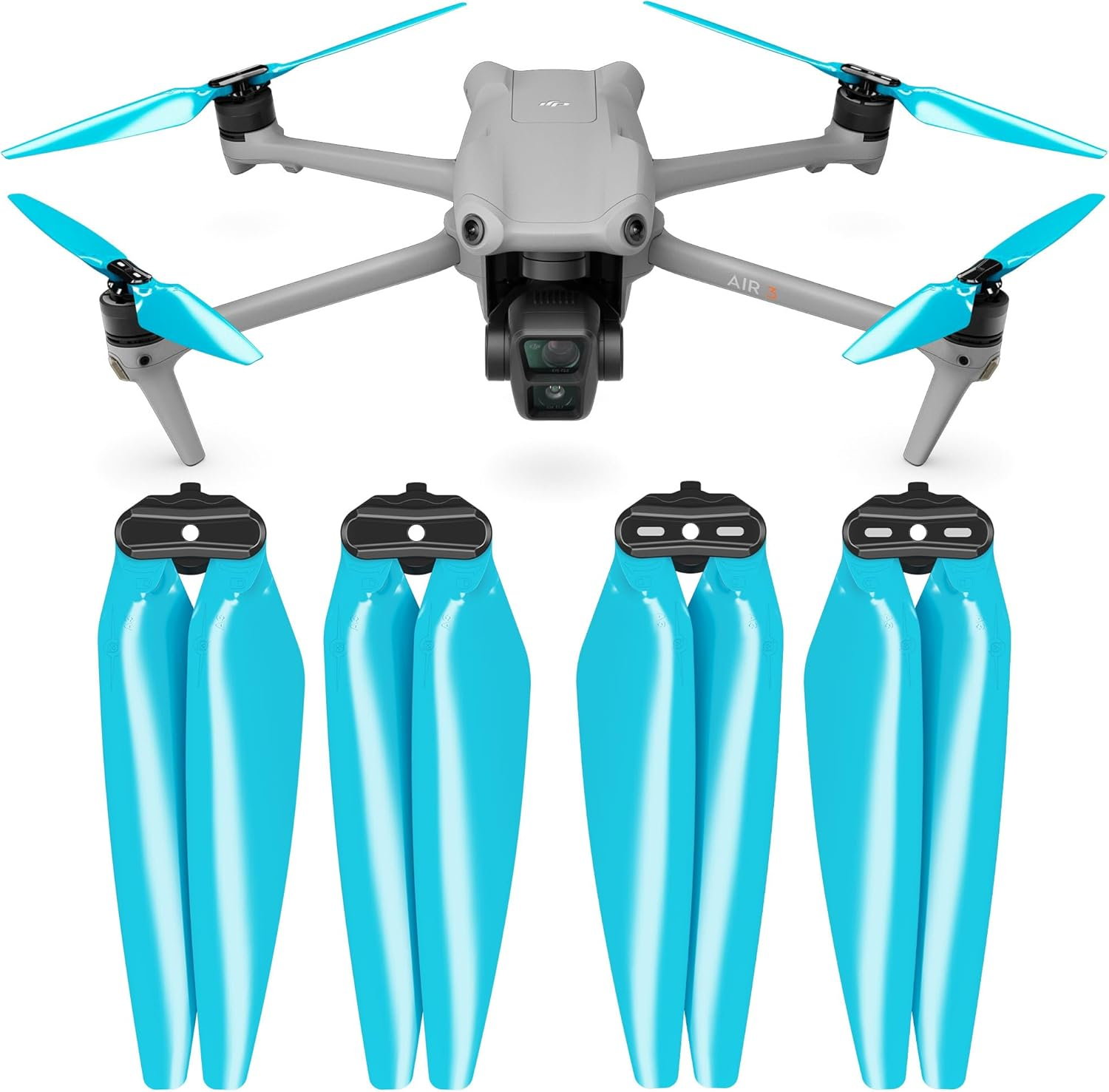 Master Airscrew Stealth Propellers for DJI Air 3 & Air 3S - Black, 4 pcs - Picture 8 of 16