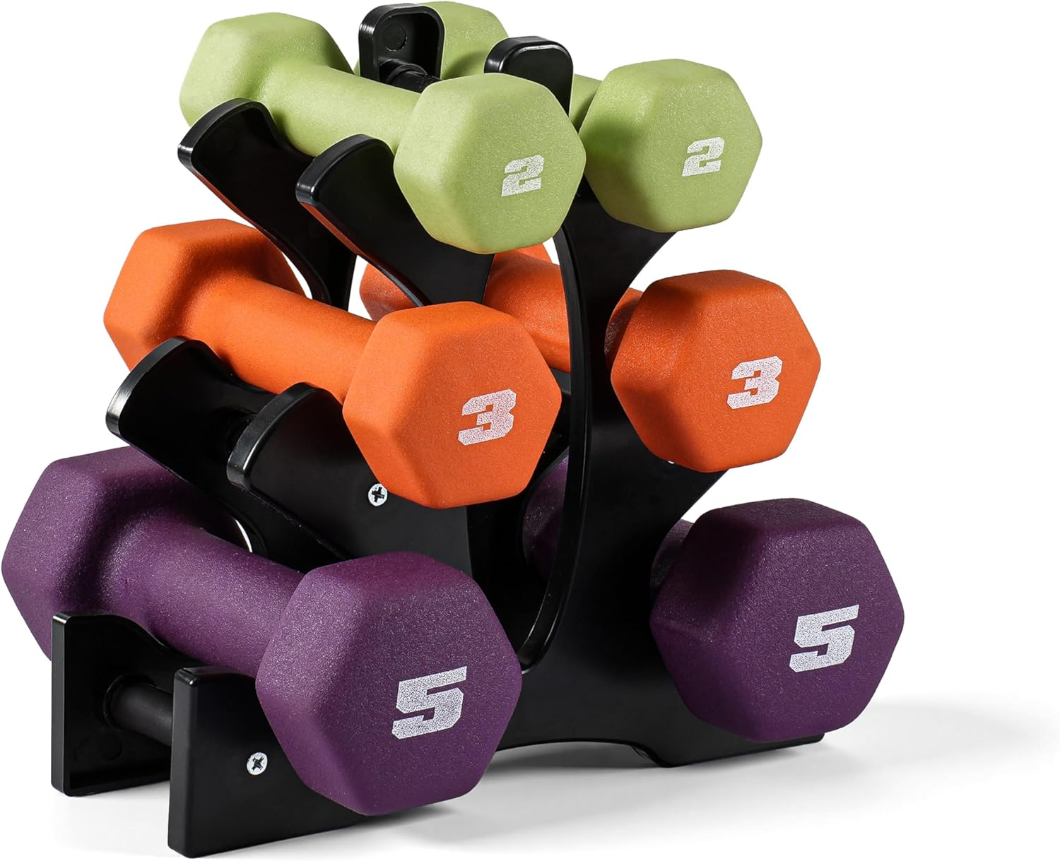 Neoprene Dumbbell Weights Pairs & Sets | Multiple Colors