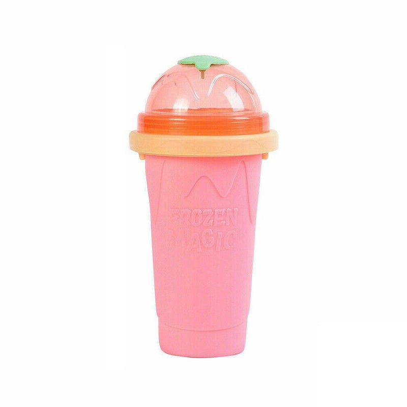 Slushie Maker Cup Quick Freeze Magic Squeeze Cup Milkshake Cup Ice Cream Maker