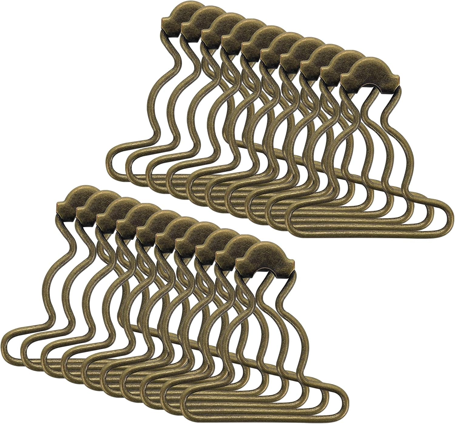 20 Pcs Overall Clasp Replacement 1.5Inch Overall Suspender Dungaree Buckle Clips