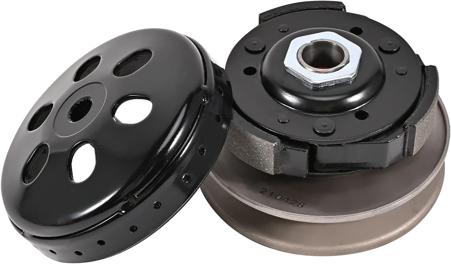 High Performance Racing Clutch Set for GY6 125Cc 150Cc 1P52QMI 1P57QMJ Engine Scooter Moped ATV Go-Kart (GY6-125/150)