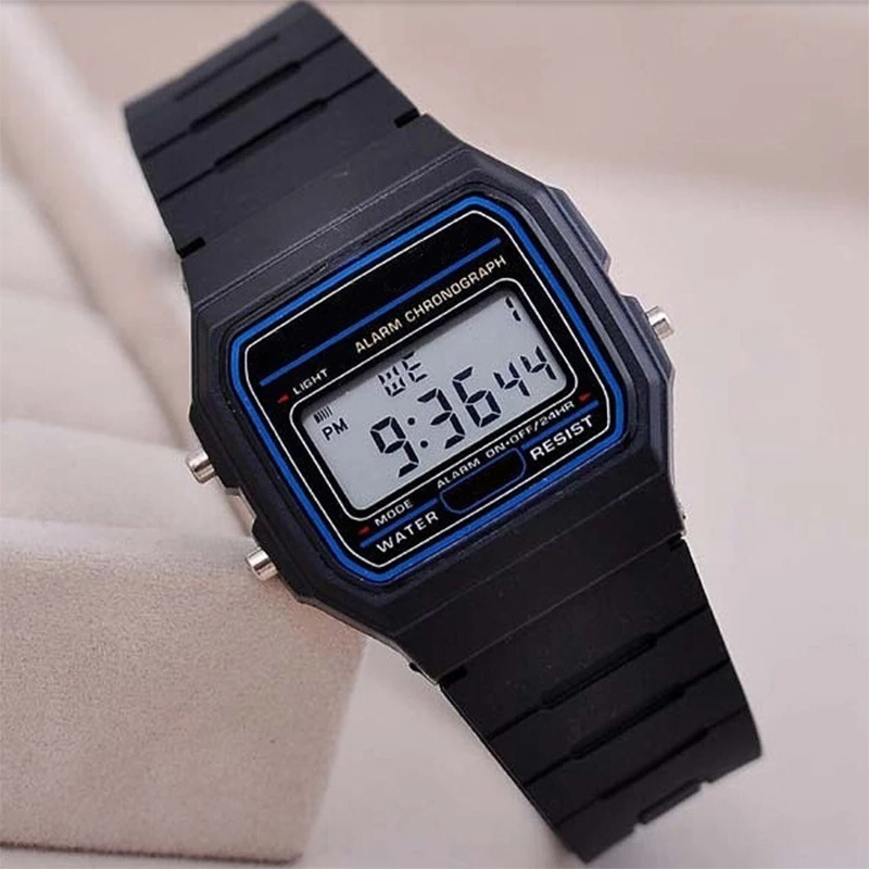 Fashion  Watches Sports Small Square LED Digital Watches for  Casual Simple  Electronic Clock