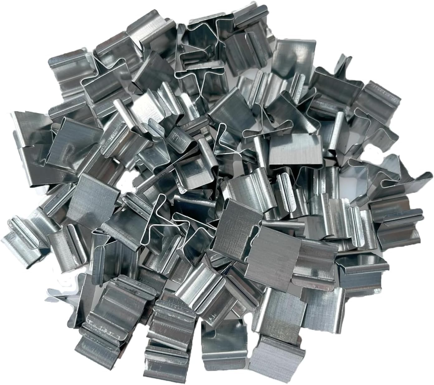 500 PCS Wick Clip for Candle Making Wood Wick Holder Base Universal Wood Wick Clips Wooden Wicks Bases Metal Candle Wick Holders (Square)(Wicks Not Included)
