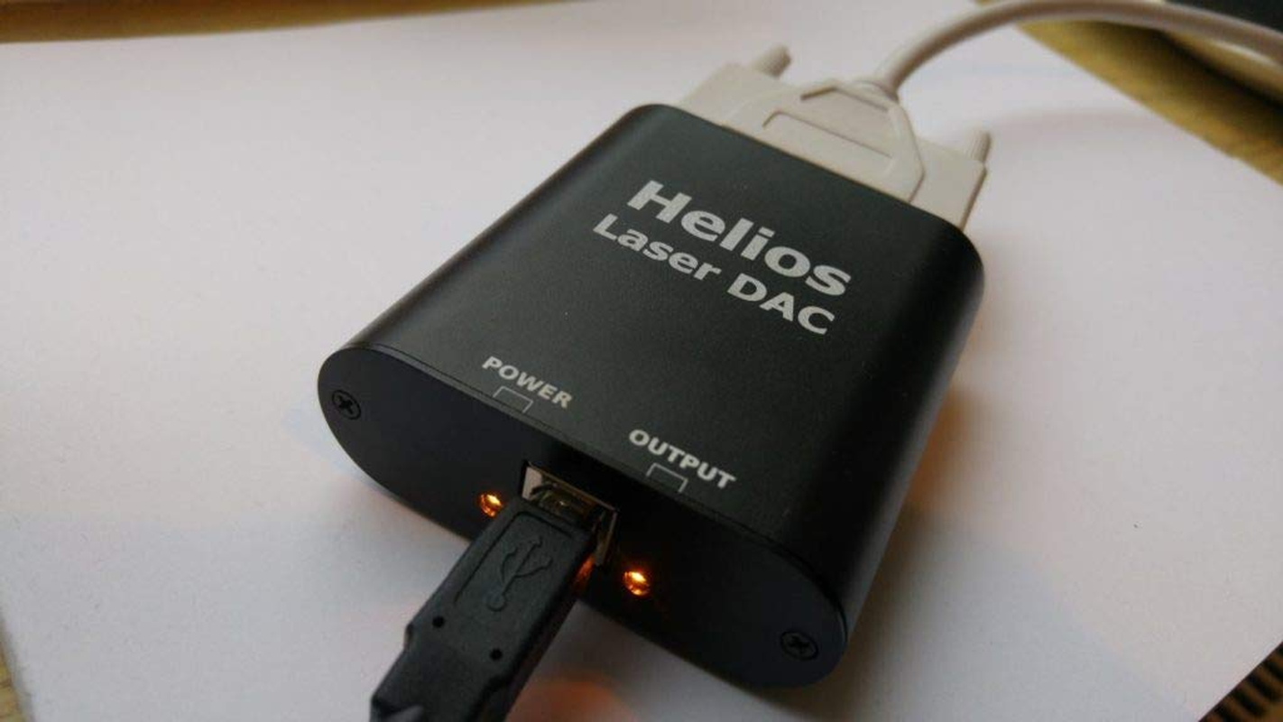 Helios Laser DAC, USB to ILDA Adapter