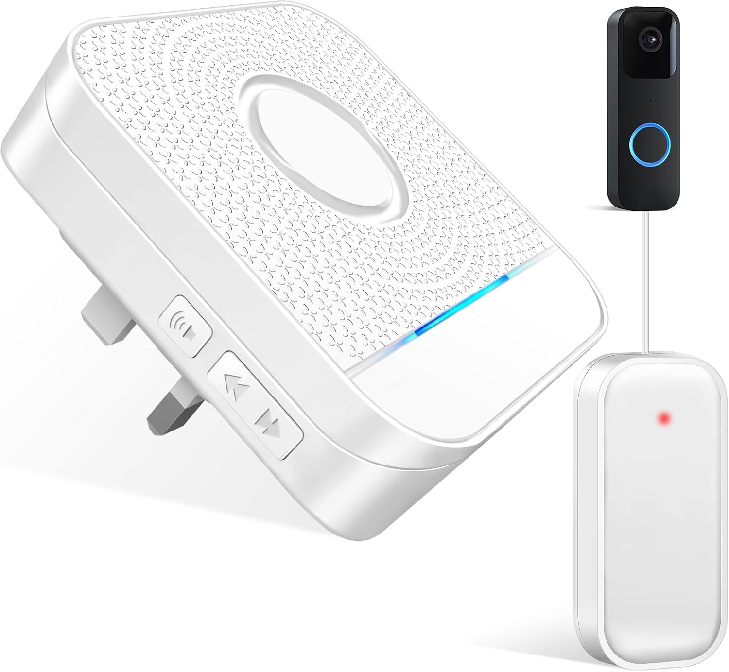 Wireless Doorbell Extender Converts  
