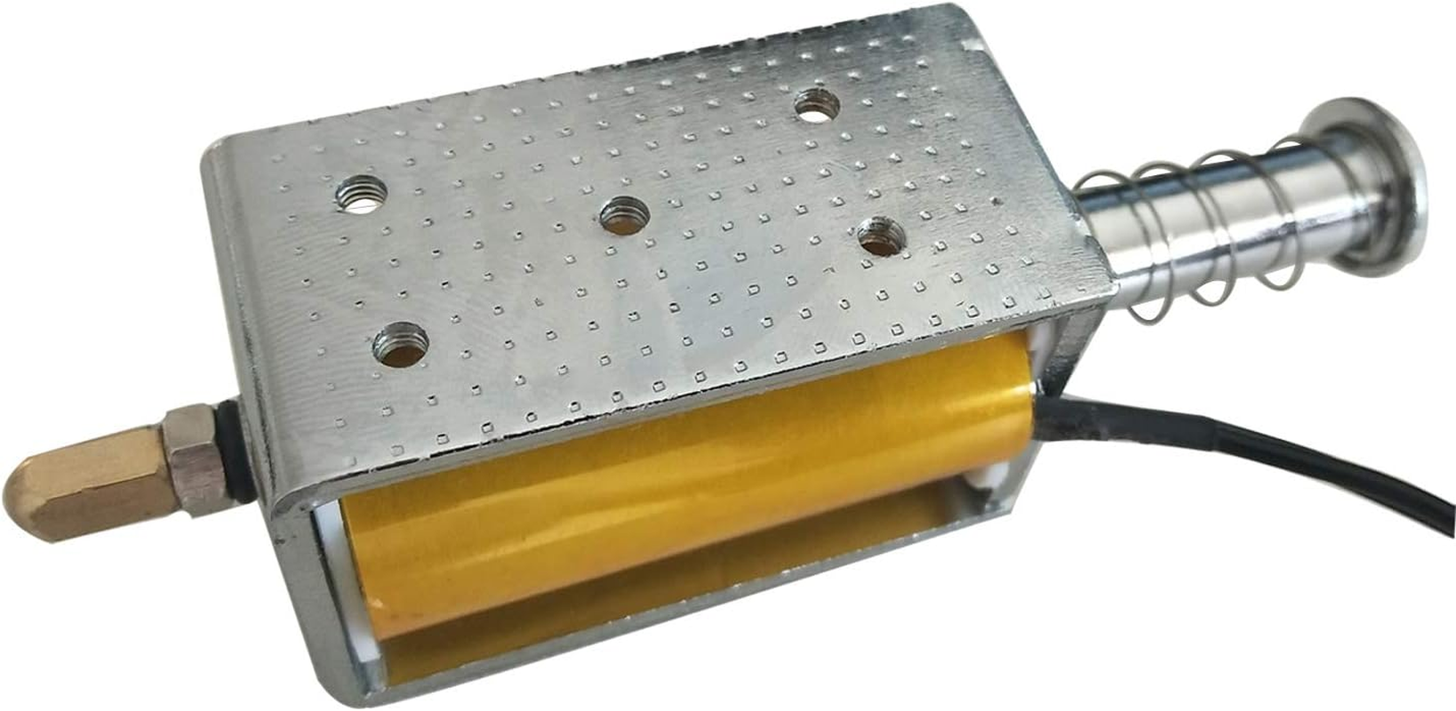 Abletop Push Pull Solenoid  DC 12V,35mm Long Stroke,Small Electromagnetic Magnet