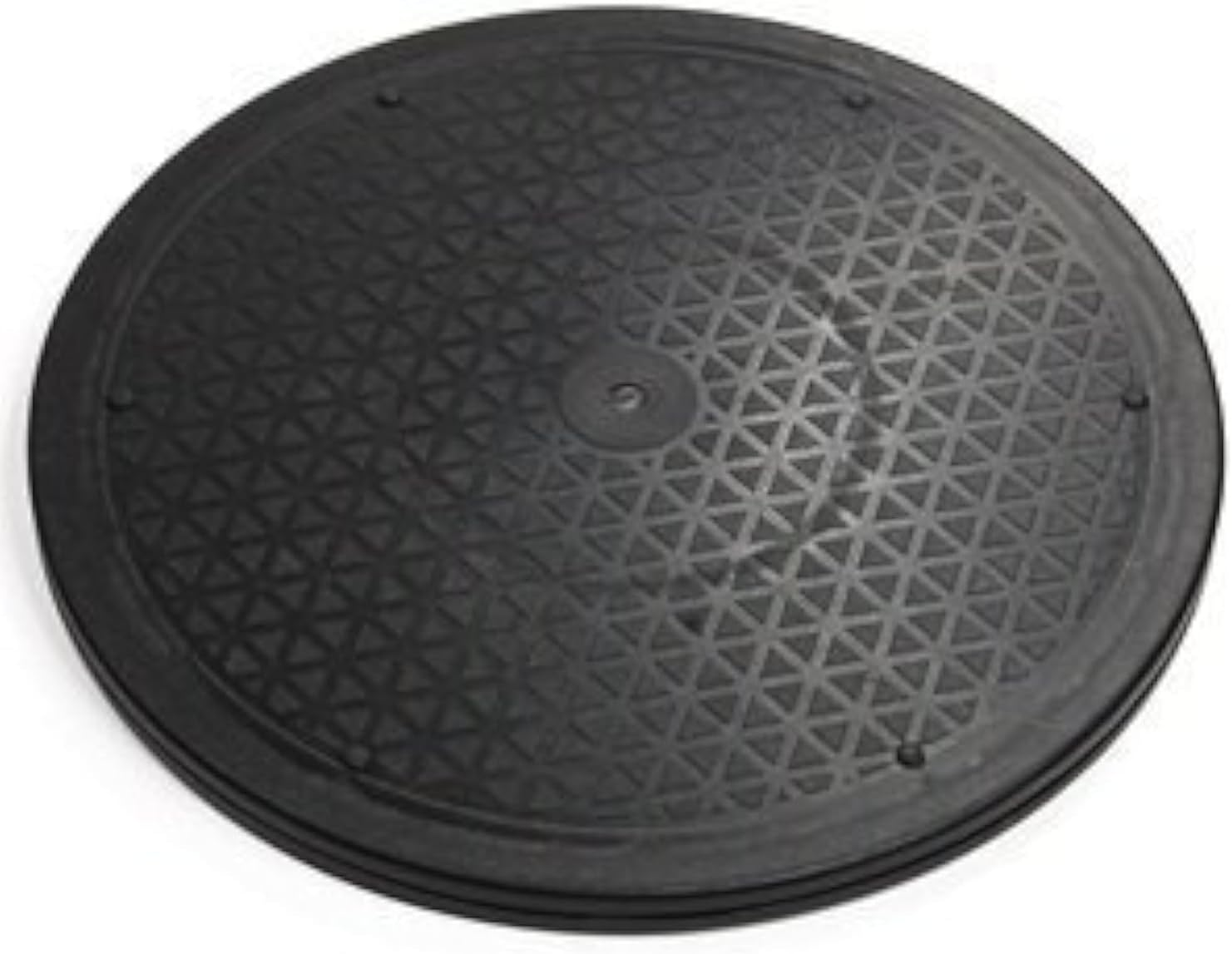 Bluecell Drehbarer Ständer Aus Stahl – Trägt Bis 90 Kg, Mit Kugellagern, Für Monitor, TV Oder Als Lazy Susan (30,5 Cm Basis)