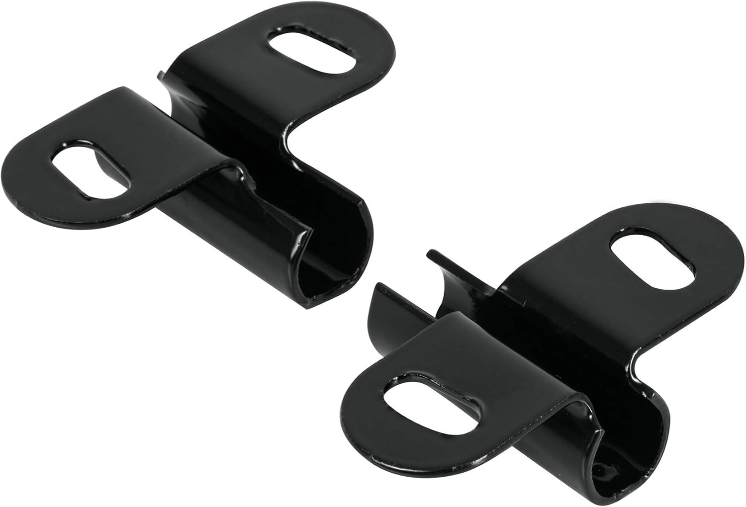 Wheelbarrow Spare Parts Axle Bracket Set Replacement Accessory Durable Black