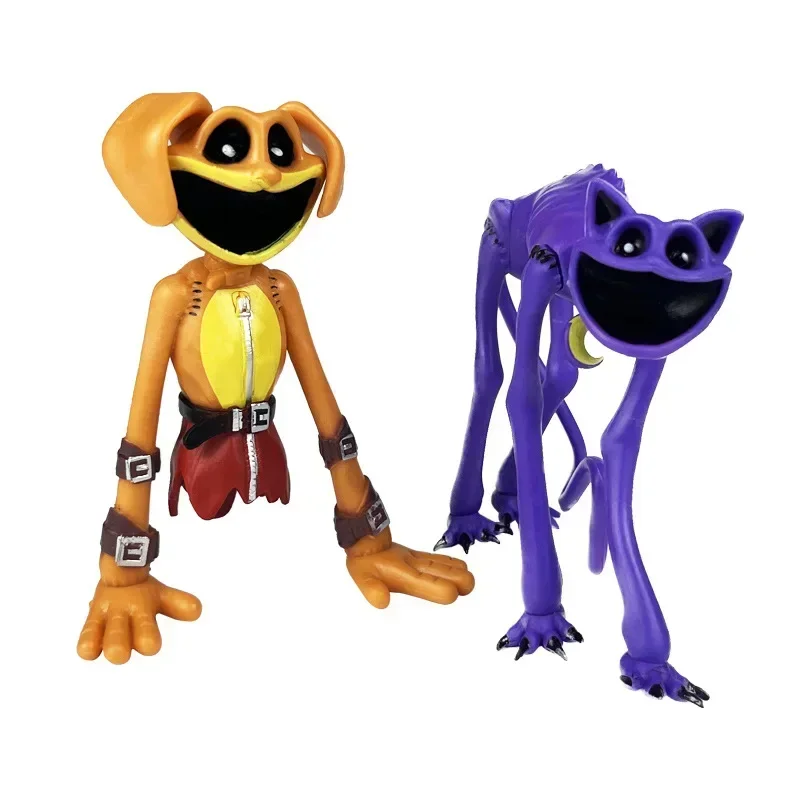 Cartoon Smiling Critters Figure Toy Catnap Dogday Figurine Mini Anime Terror Monster Model Doll Desk Decoration PVC Toy Gifts