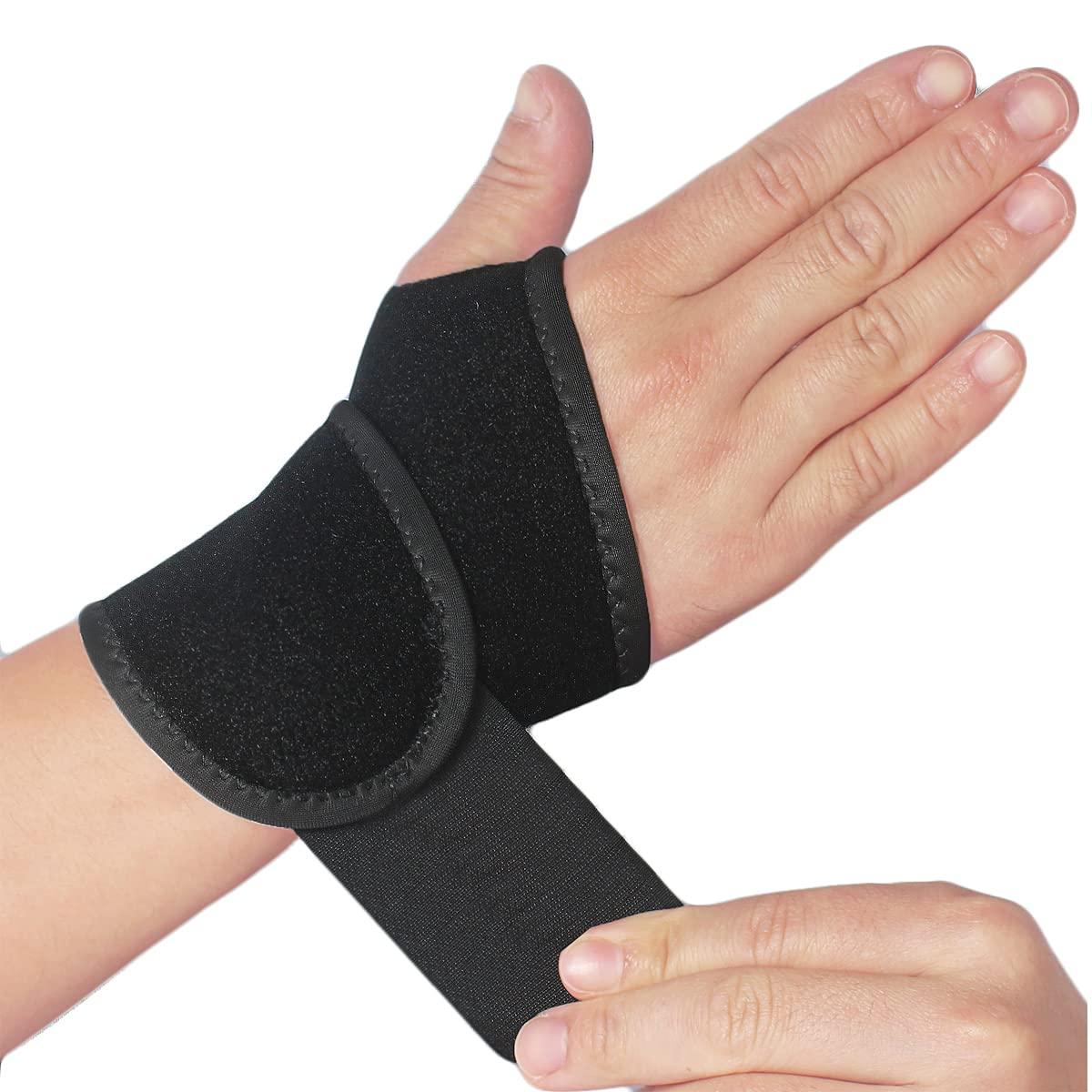 2 Pack Wrist Brace Compression Straps Hand Support Wrist Brace for Carpal Tunnel