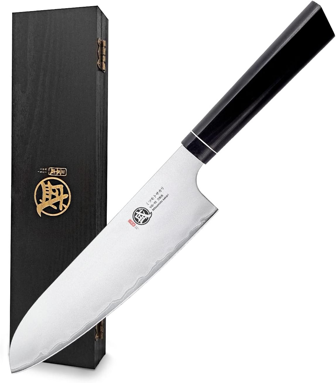 MITSUMOTO SAKARI 21 cm Japanese Gyuto Chef Knife, Professional VG-10 Steel Ki... - Picture 2 of 2