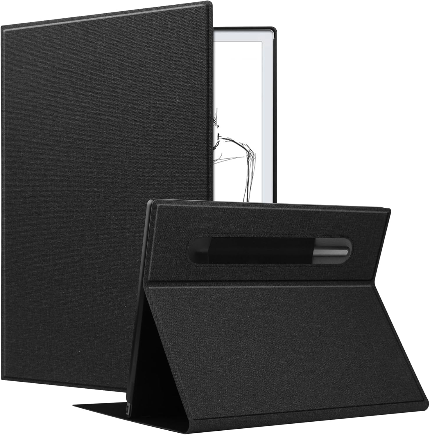 Case for Remarkable 2 Tablet Case, Slim Lightweight Stand Hard Back Shell Protective Cover with Pen Holder for Remarkable 2 Paper Tablet 10.3