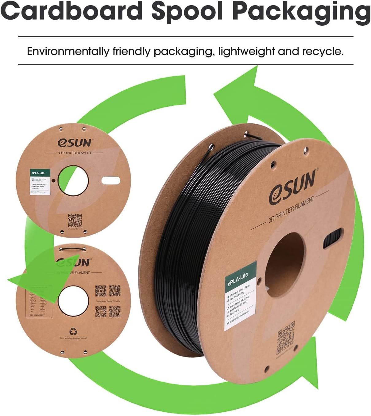 eSUN PLA Filament 1.75mm, 3D Printer Filament Upgraded PLA Filament, Dimensio... - Picture 7 of 17