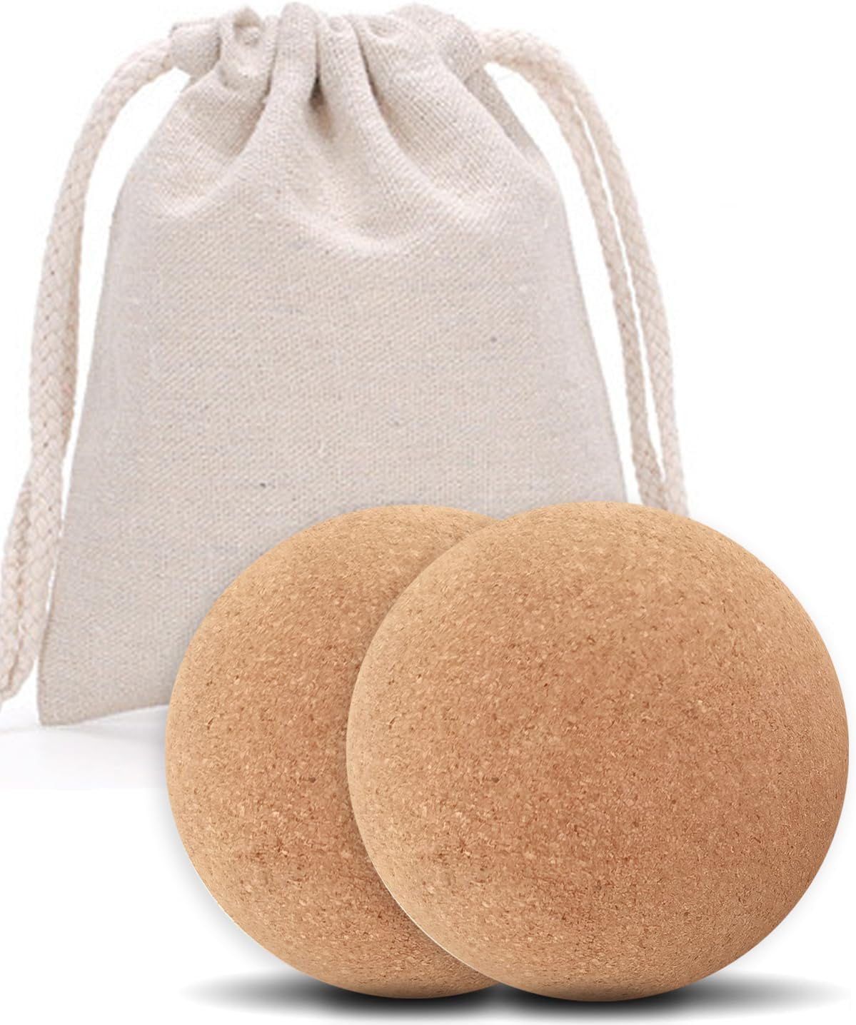 Cork Peanut Massage Ball, Peanut Double Lacrosse Massage Ball for Deep Tissue... - Picture 9 of 15