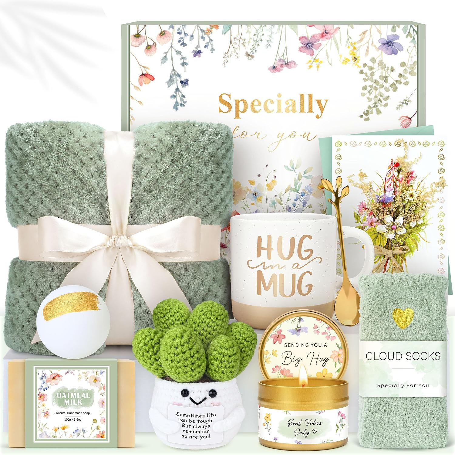 Get Well Gifts for Women After Surgery Self Care Gifts for Women Sympathy Care Package for Woman Thinking of You Get Well Soon Gift Baskets for Woman Feel Better Surgery Recovery Gift Ideas for Her