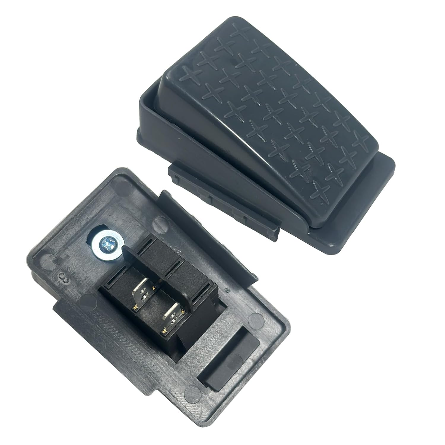 2Pin 12-Volt 24-Volt Foot Pedal Accelerator Switch for Ride on Car