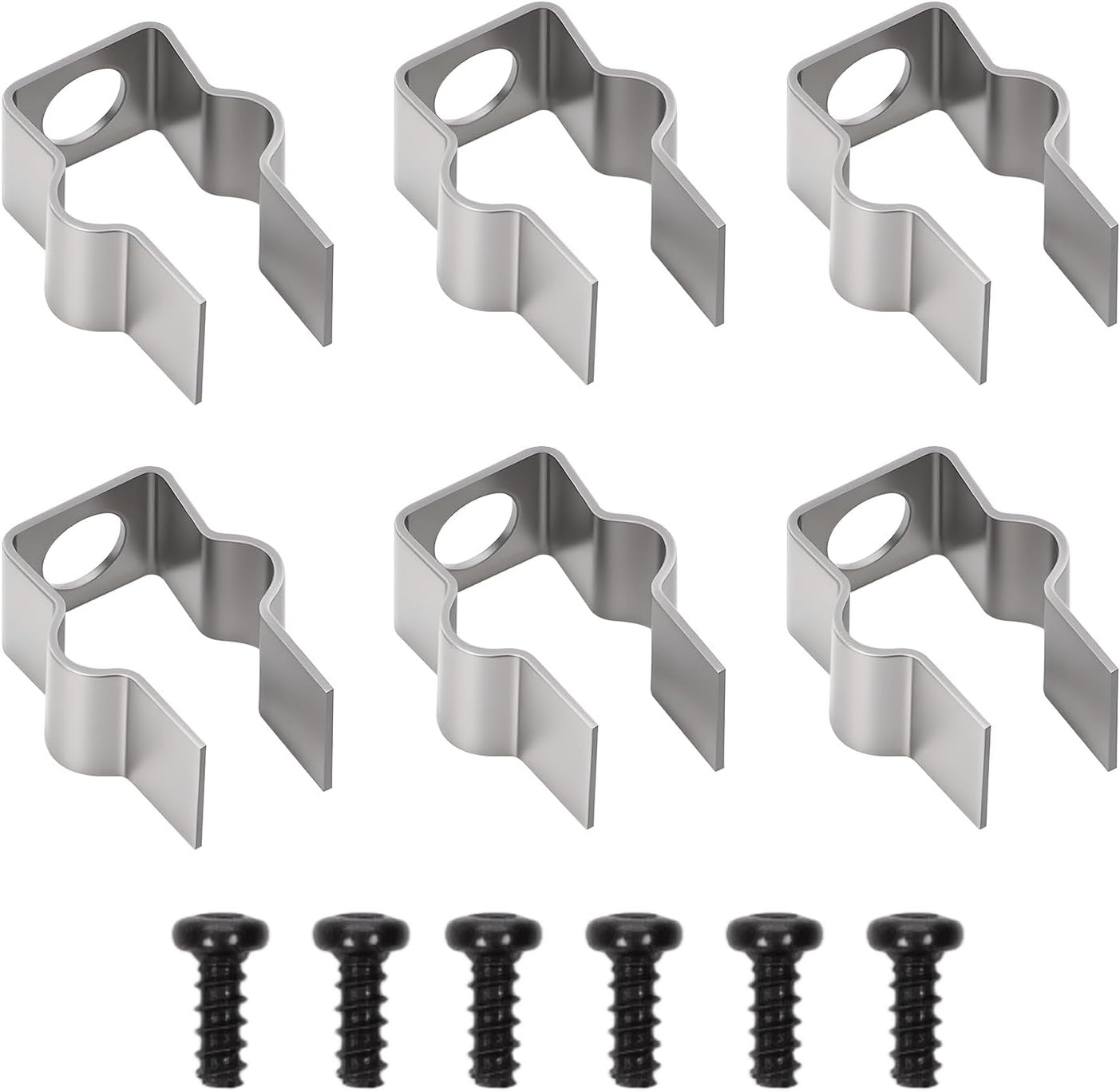 Metal Mount Clips Compatible with Shark IQ and AI AV2501S Robot Vacuum and Some Other Models Side Brush Replacement