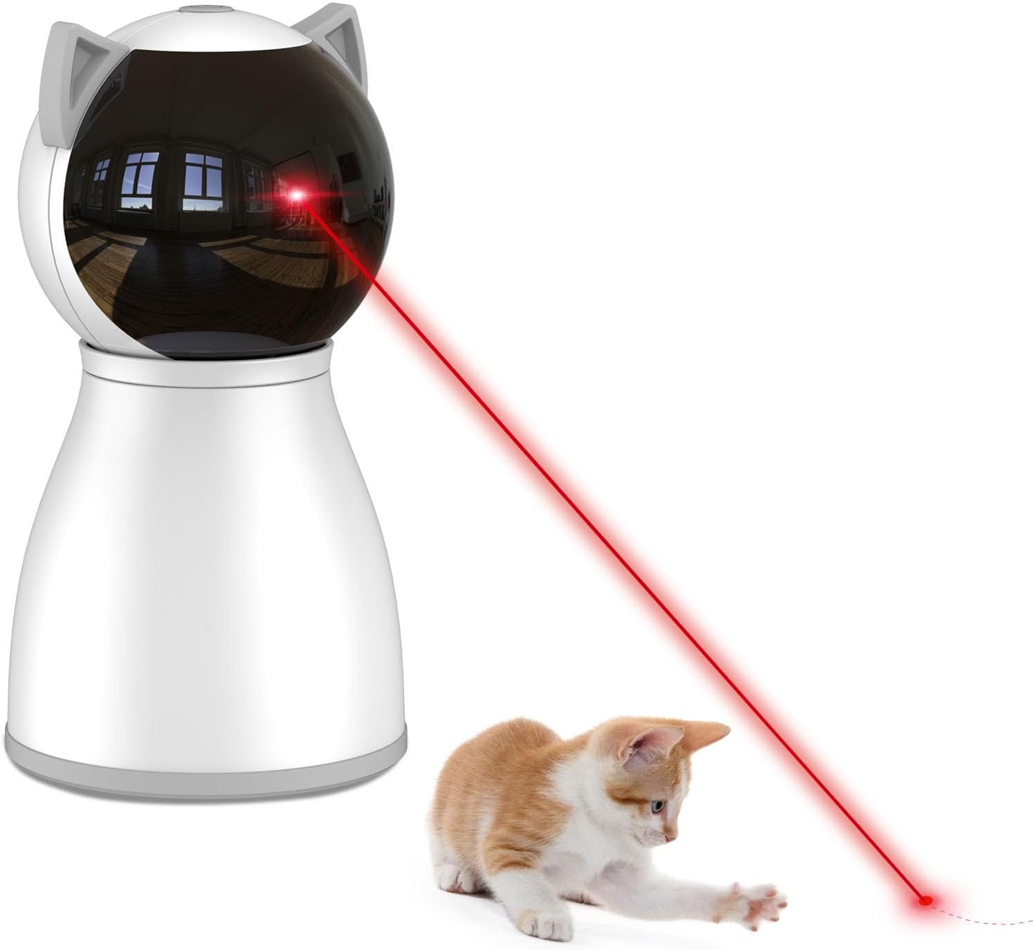 Juguetes Interactivos Para Gatos Laser Automaticos LIFE Para Gatitos De Interior