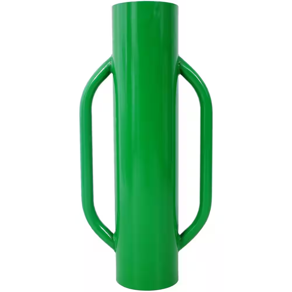 Fence Post Driver, 37LB Metal Fence Post Driver with Handle, Heavy Duty T Post Pounder Rammer for Installing Fence Post