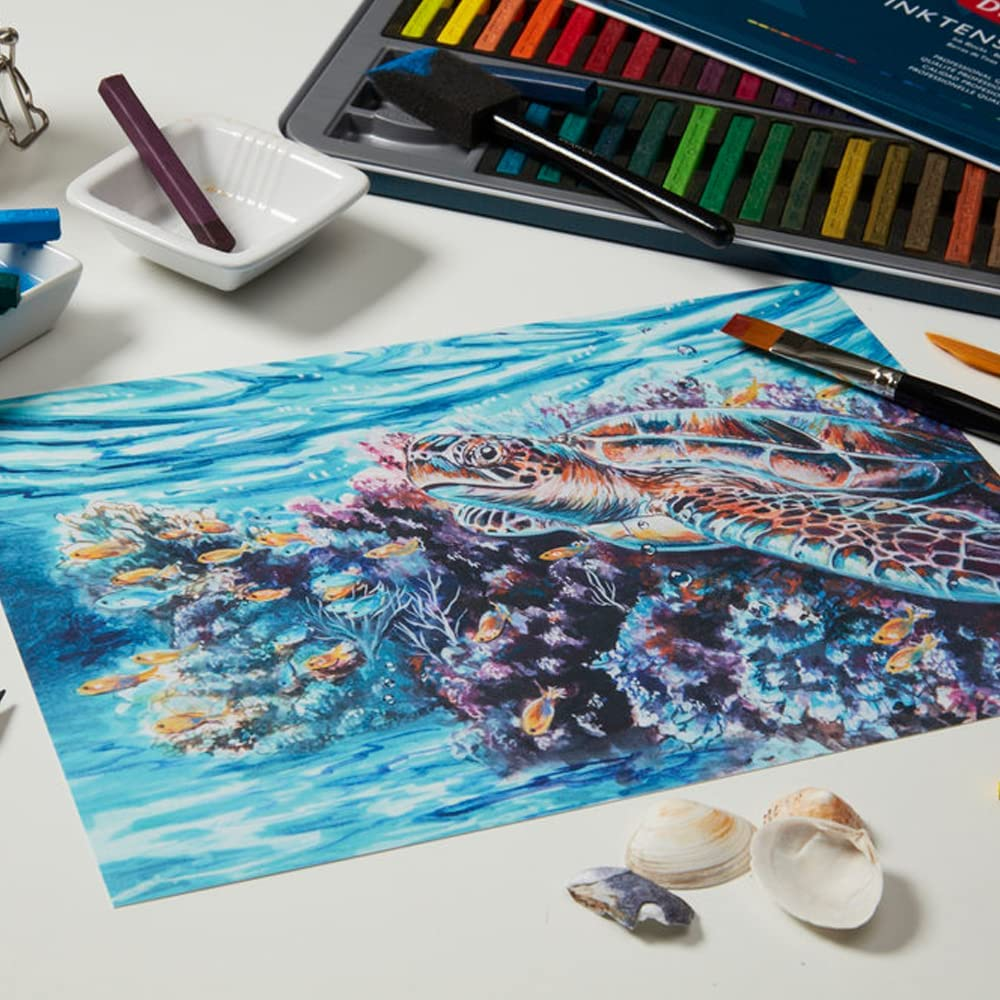 Derwent Inktense Permanent Watercolour Blocks, Set of 72, Professional Qualit... - Picture 6 of 14