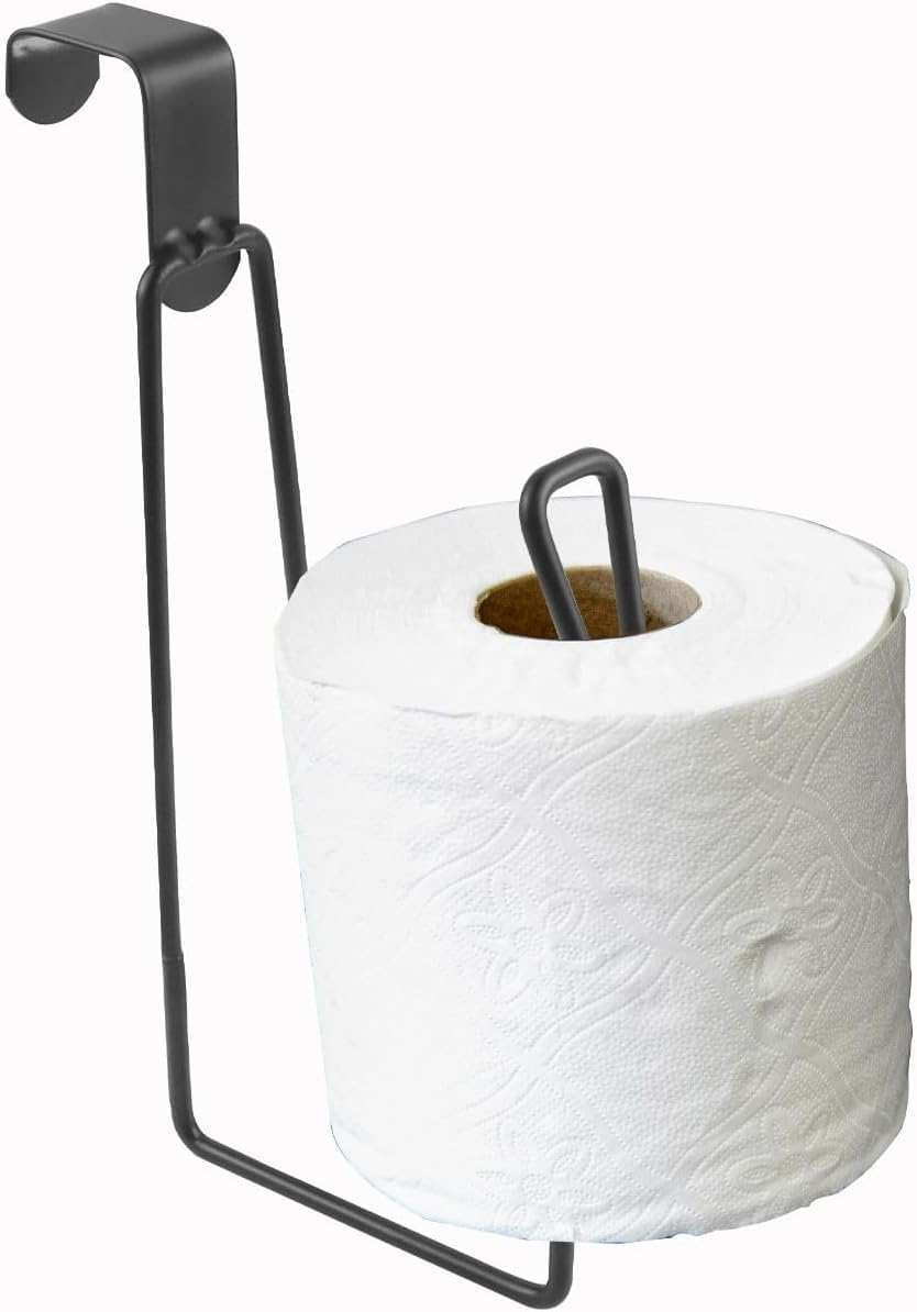 Over the Tank Single Roll Toilet Paper Holder Toilet Tissue Dispenser