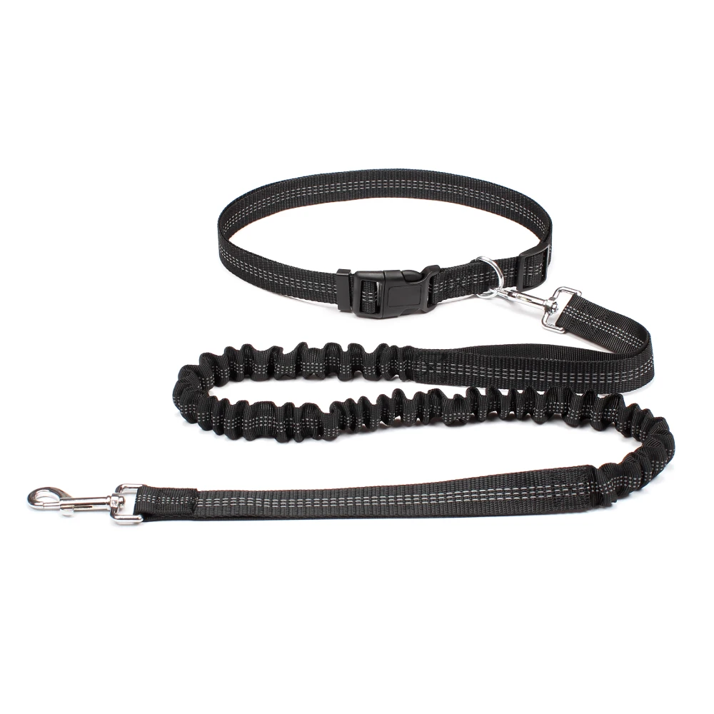 Premium Hands-Free Dog Leash with Adjustable Waist Belt and Chest Strap for Comfortable Walking, Running, and Jogging Adventures