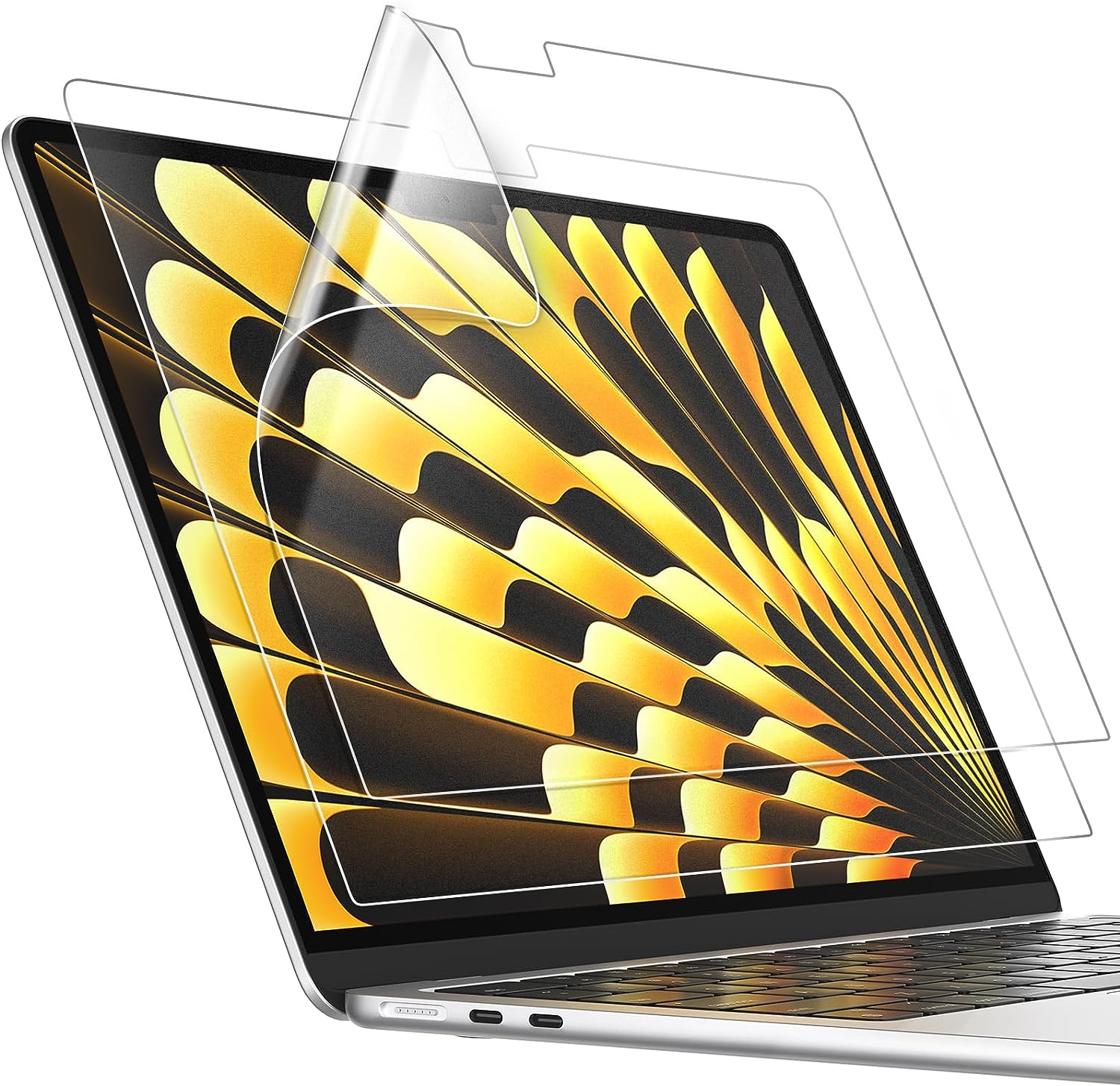 JETech Screen Protector for MacBook Air 13.6 Inch (2024/2022, M3/M2), Anti-Gl... - Picture 9 of 15
