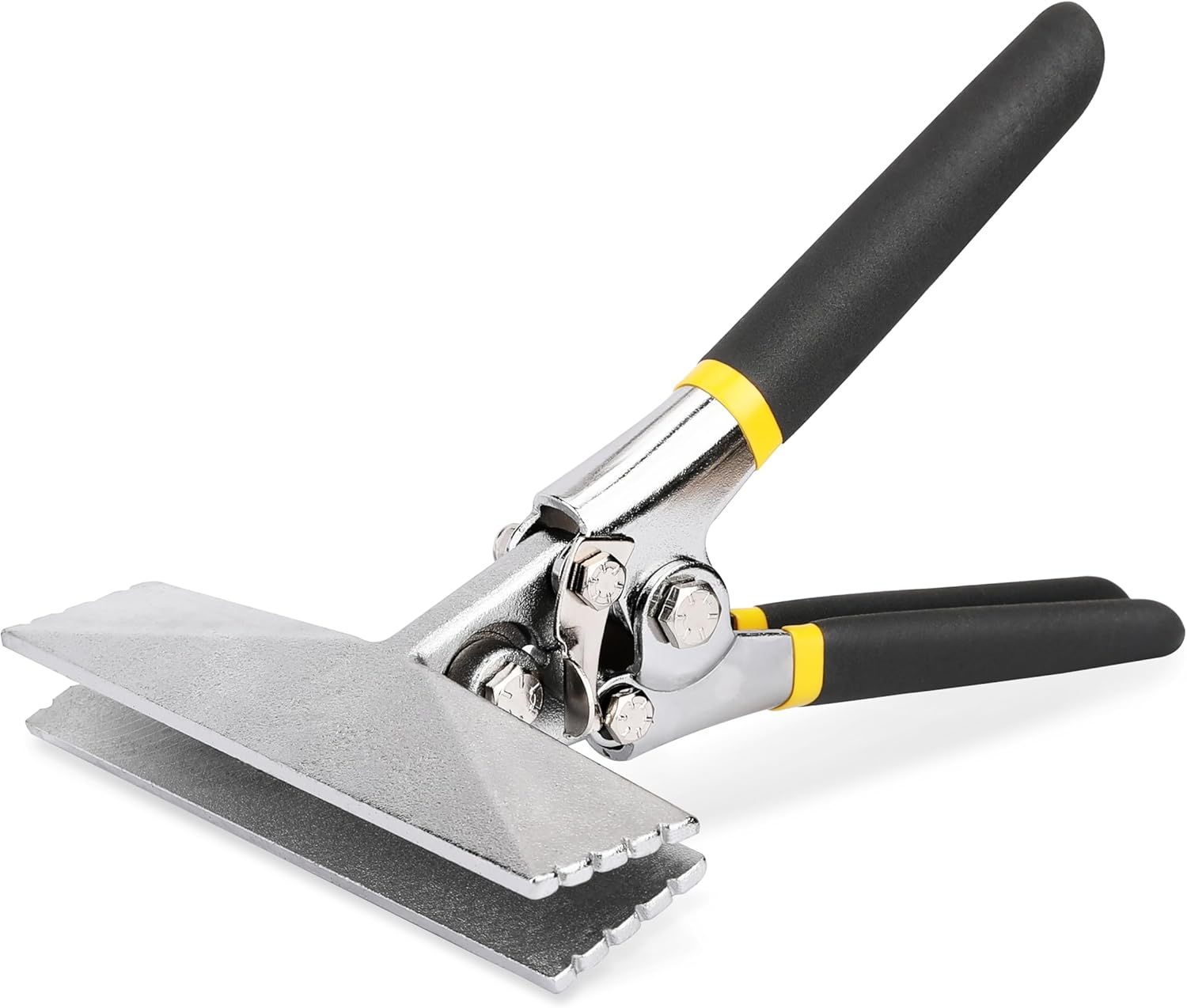 Pinza dobladora metal 6 pulgadas mordaza recta aplanar mango doble cushioned