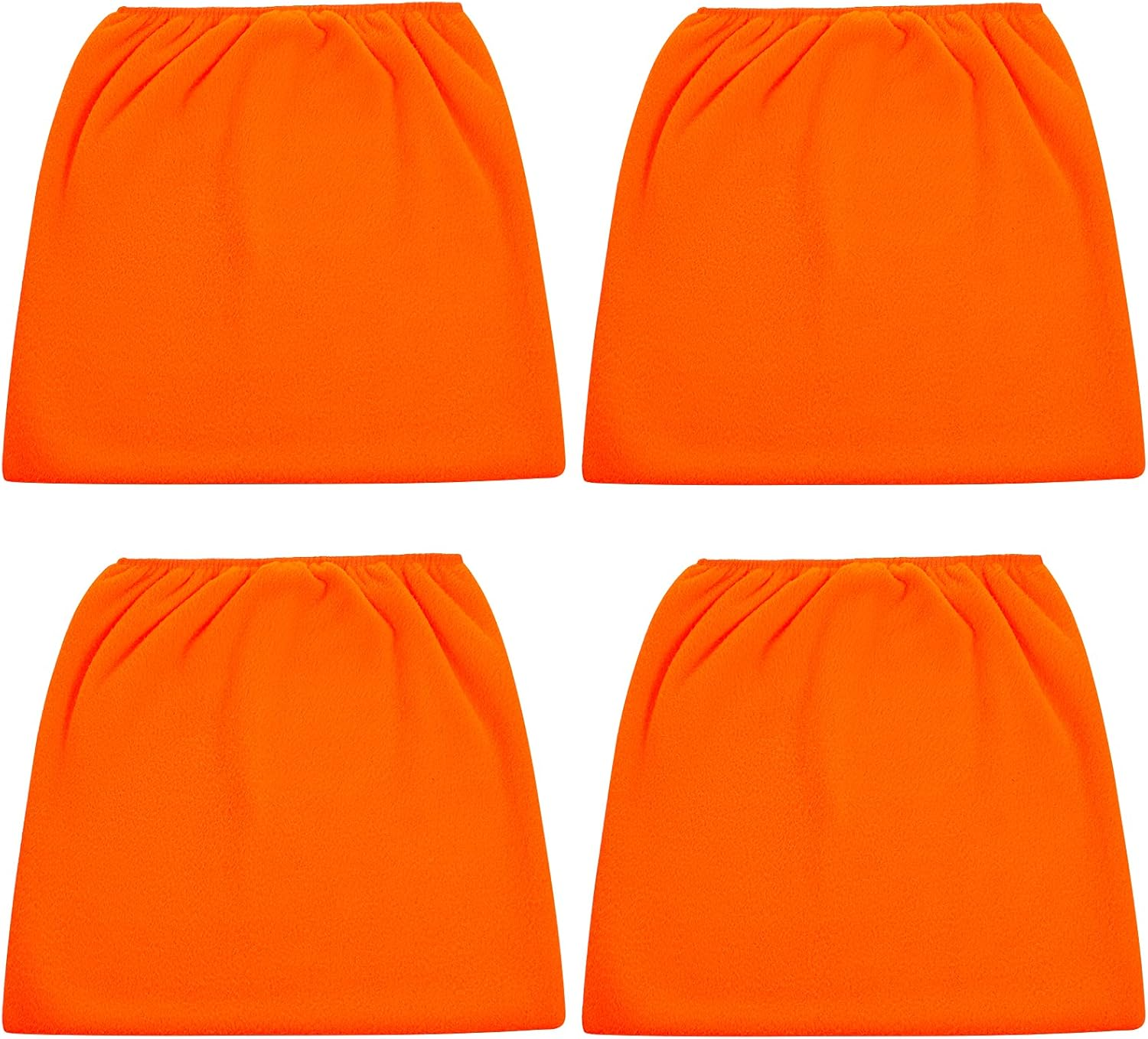 4 Packs Vac Filter Cover, Reusable Pre Filter Bag for Shop Vac VF4000, VF5000, DXVC6912, 9-17816 Filters, Wet Dry Vac Filter Cover with Elastic, Fit Filter 8-9