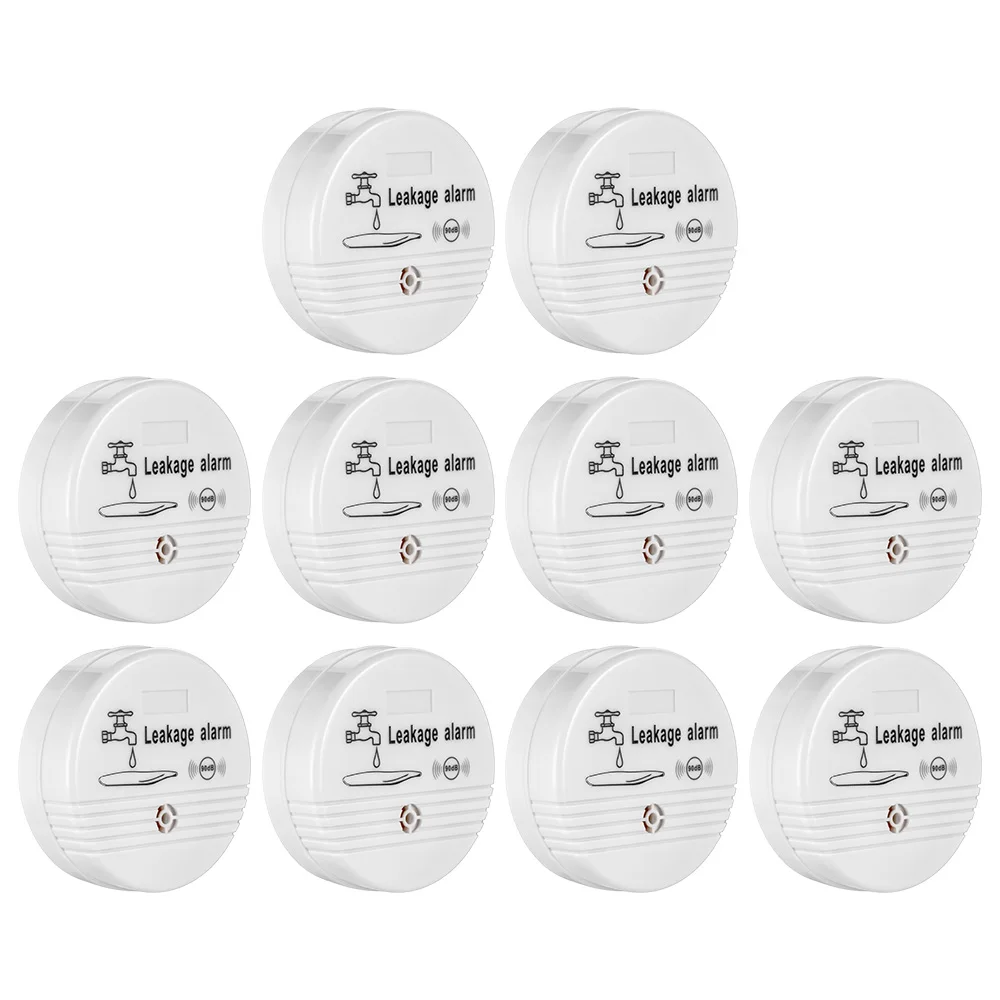 Water Leak Detector Alarm Sensitive Leak and Drip Alert with 90db Loud Home Security Overflow Sensor for Kitchen Bathroom