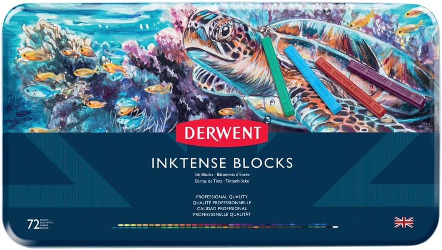 Derwent Inktense Permanent Watercolour Blocks, Set of 72, Professional Qualit... - Picture 3 of 14