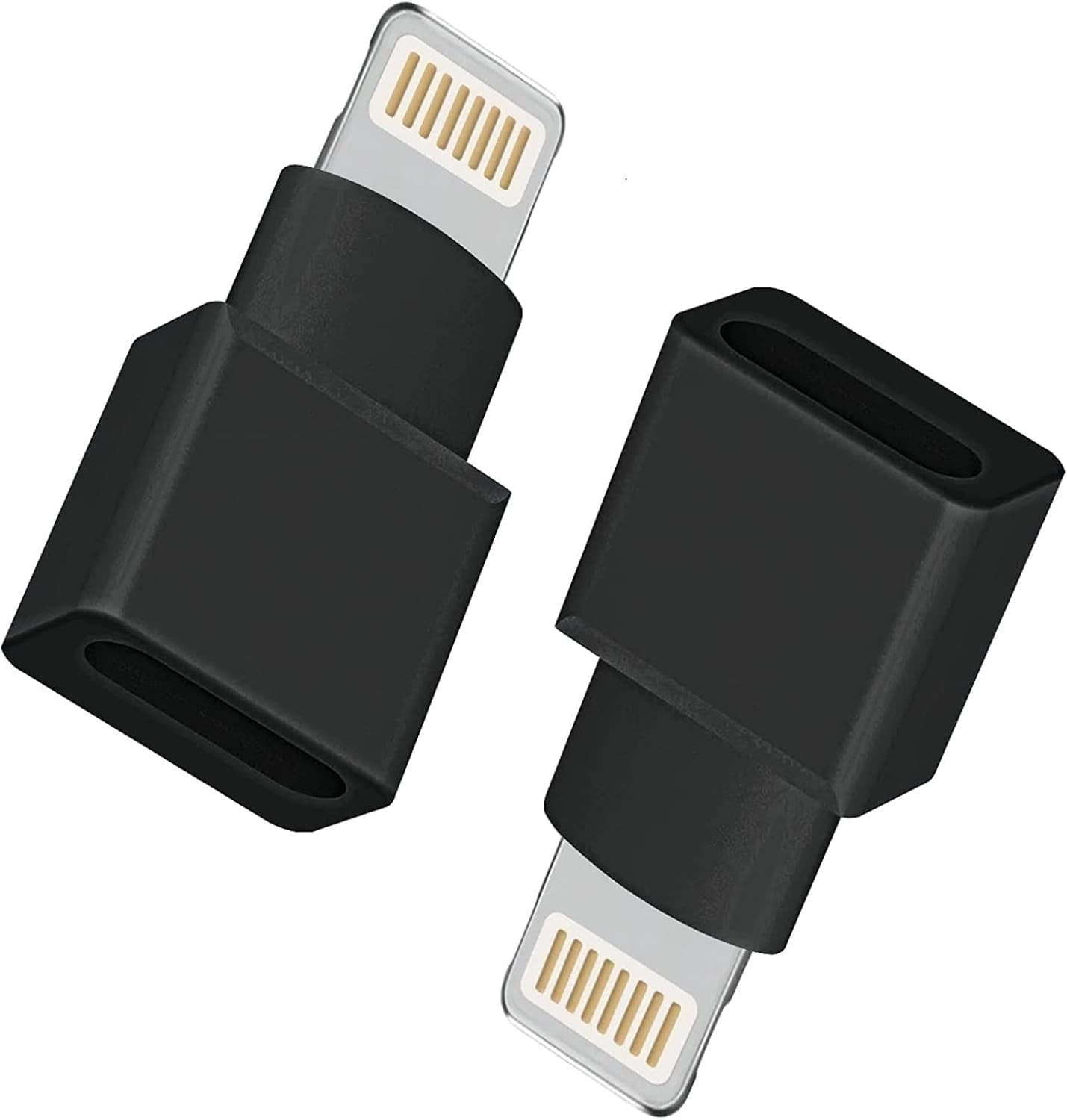 2Pack Apple Mfi Certified Lightning Extender Adapter, Male to