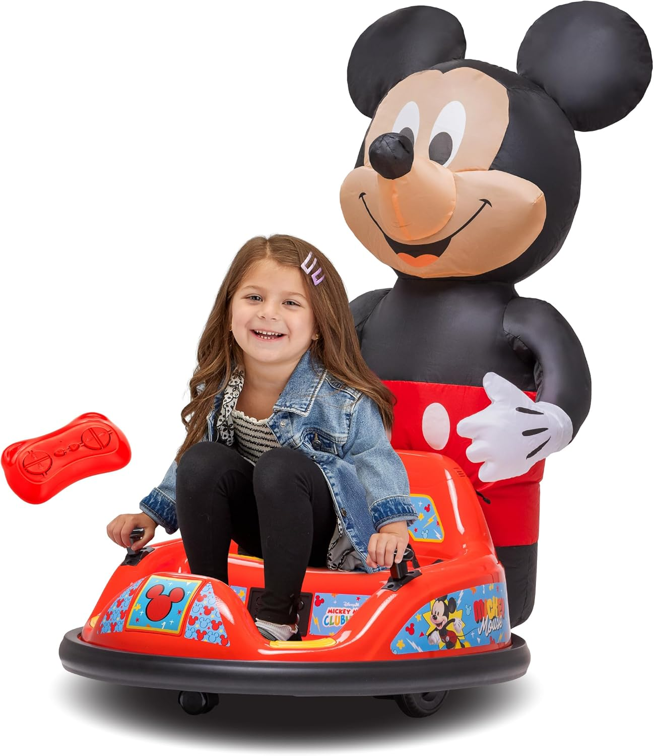 6V Mickey Mouse Toys Toddler Bumper Car