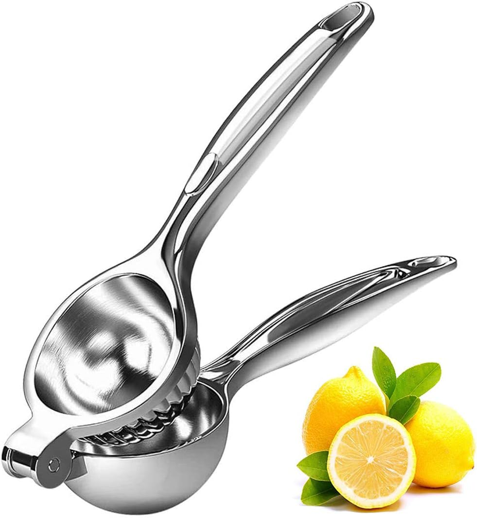 Lemon Squeezer Stainless Steel Manual Hand Squeezer/Lime Juicer Hand Citrus Press Juicer Metal - 2.7