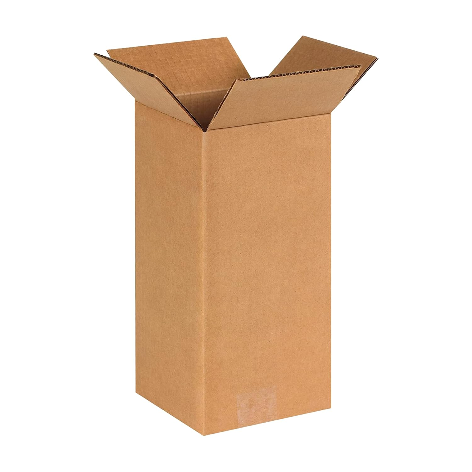 6X6X12 Tall Corrugated Boxes, Tall, 6L X 6W X 12H, Pack of 25 | Shipping, Packaging, Moving, Storage Box for Home or Business, Strong Wholesale Bulk Boxes