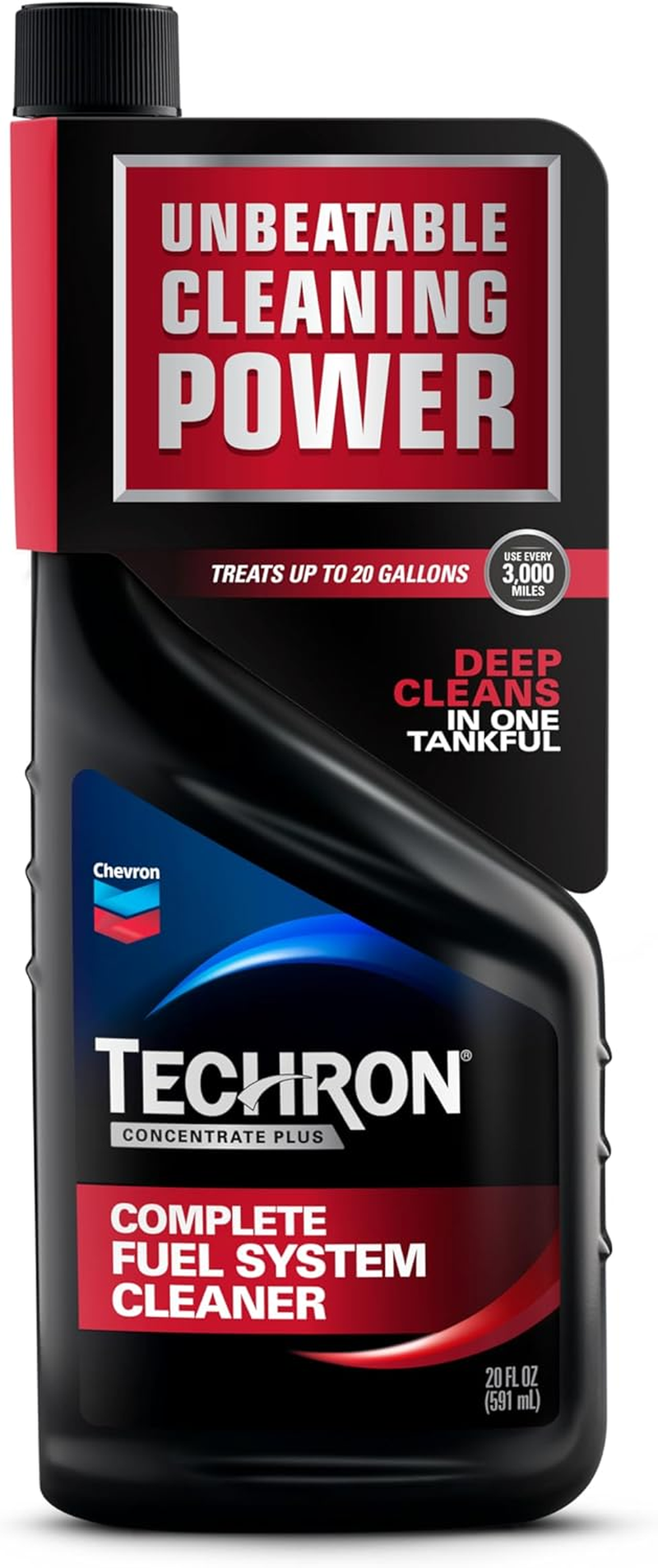 Chevron Techron Concentrate plus Fuel System Cleaner, 20 Oz., Pack of 1