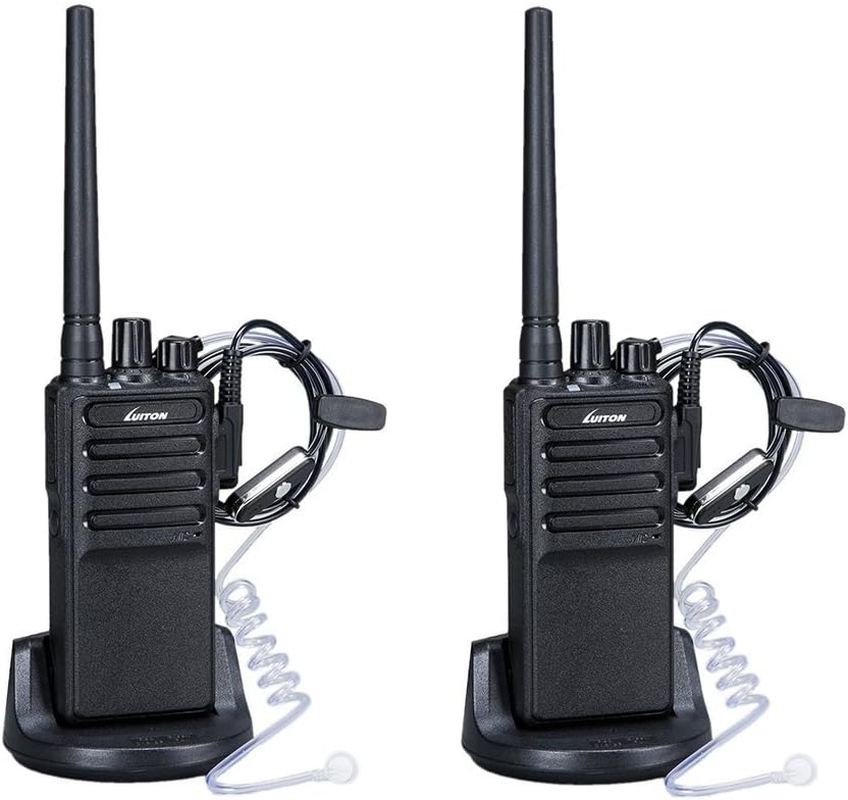 Walkie Talkies Voice Scrambler with Earpiece for Adults Outdoor CS Hiking Hunting Travelling Long Distance 2 Way Radios by  (2 Packs)