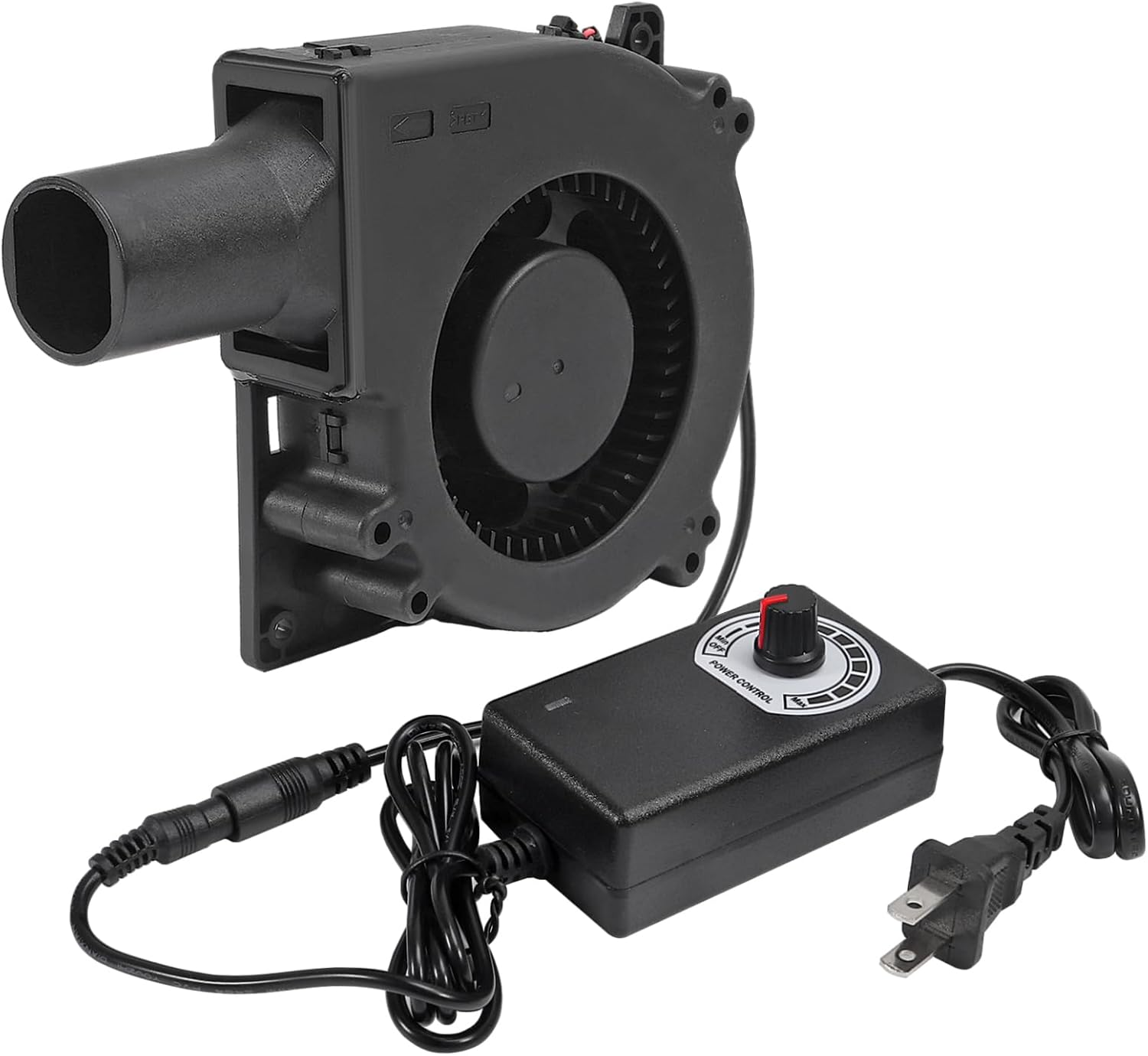 120Mm BBQ Fan 12V 4.72In Blower Brushless with 110V/120V