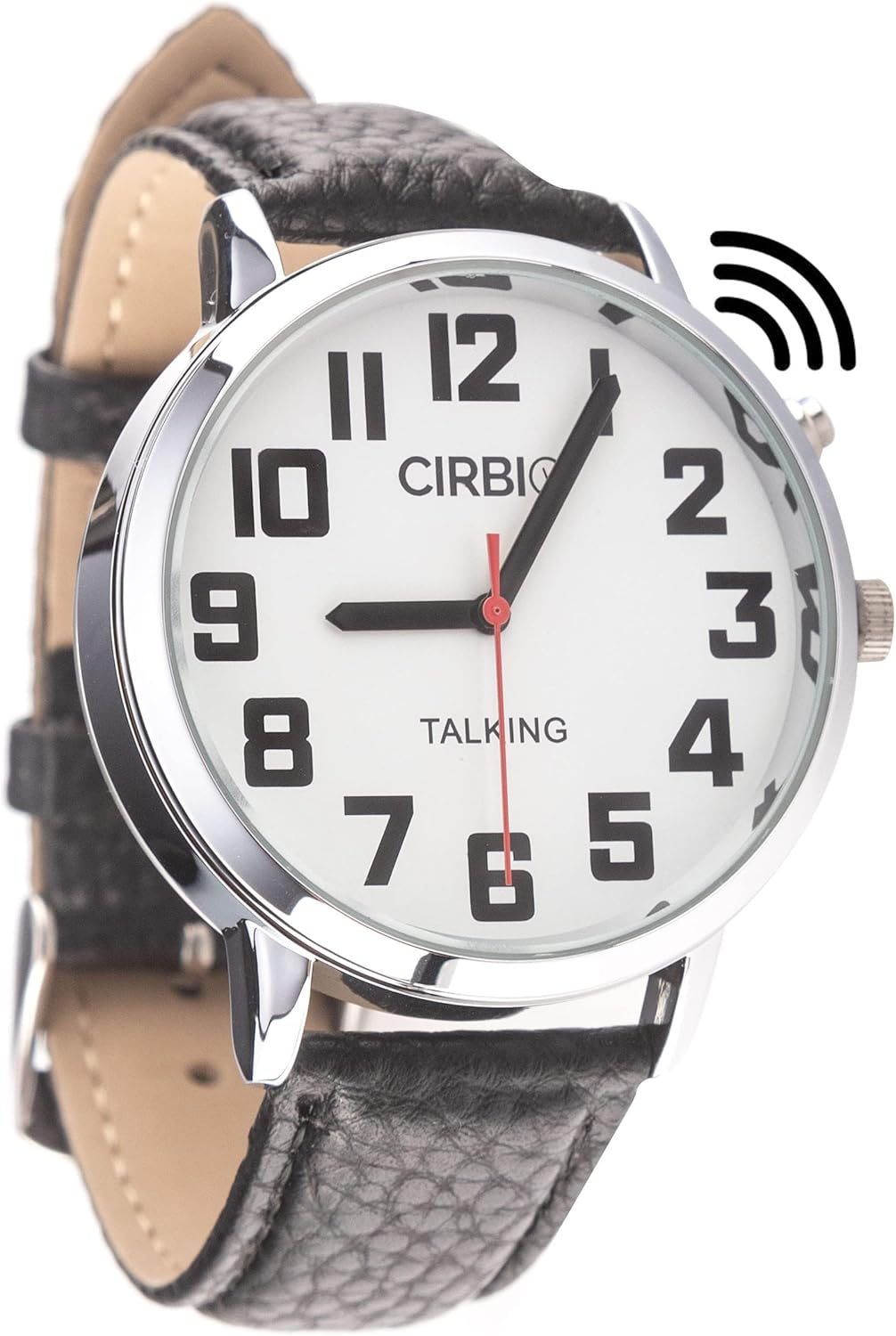 Big Talking Watch with Jumbo Numbers for Visually Impaired with North American Male Voice
