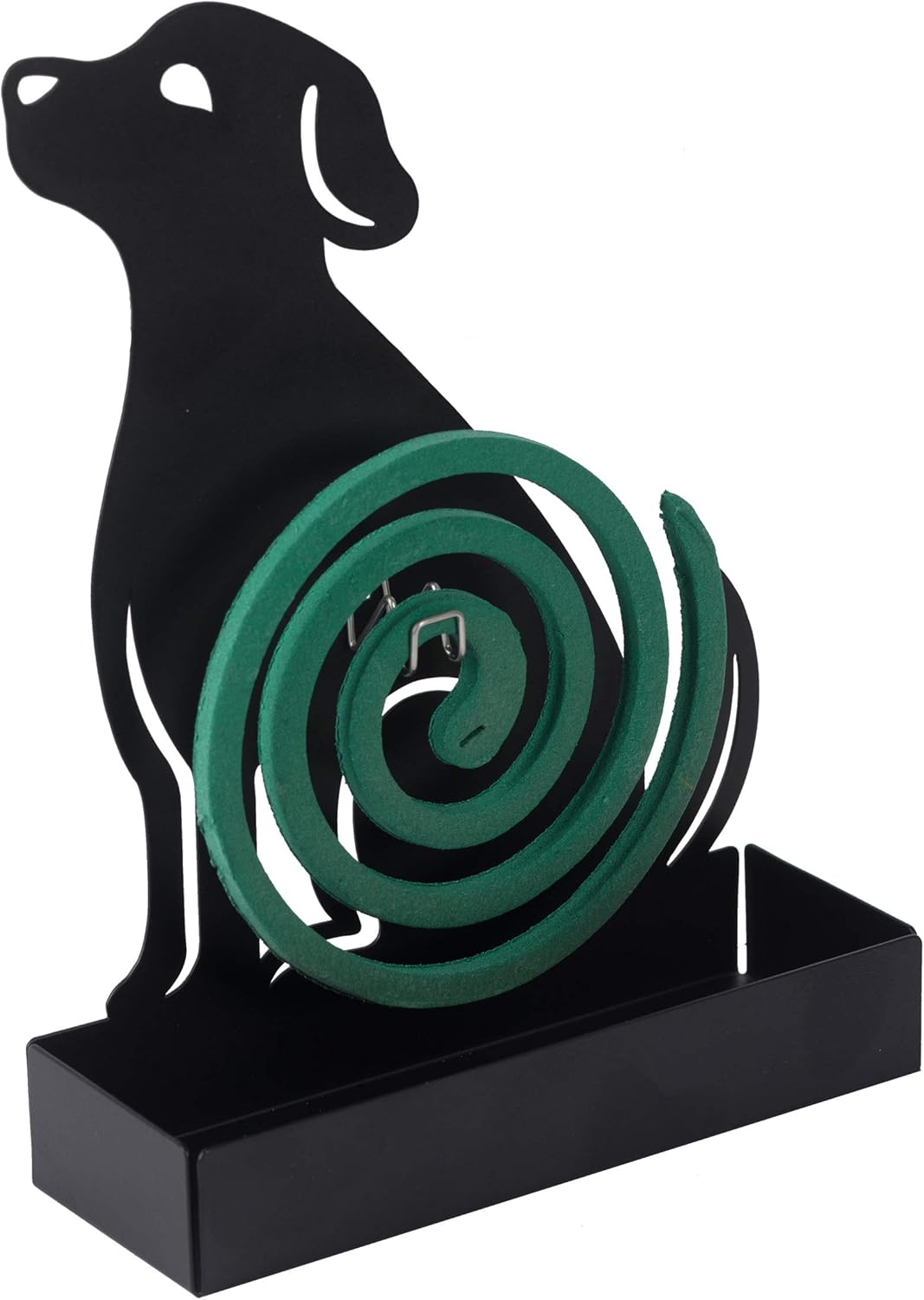 Baroni Porta Zampirone in Metallo Cane Nero. Portazampirone Da Interno